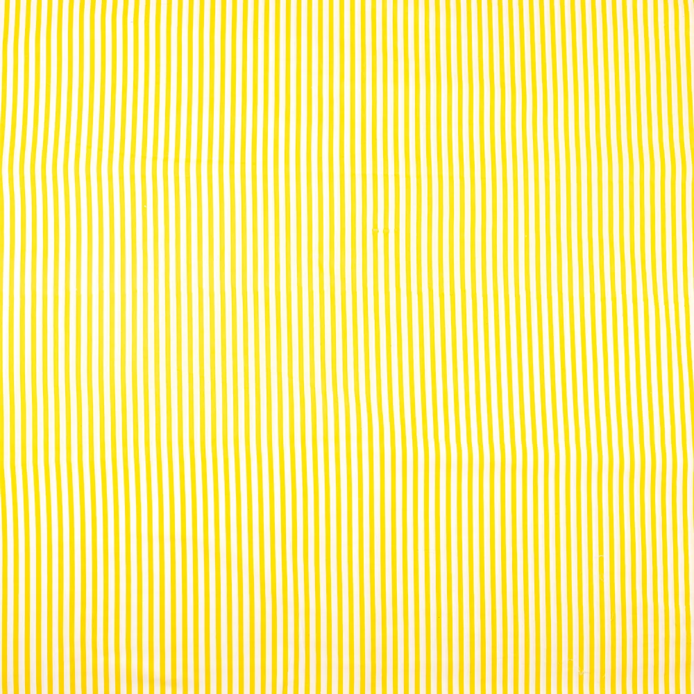 Stripe Hand Block Printed Cotton Fabric - Image 3