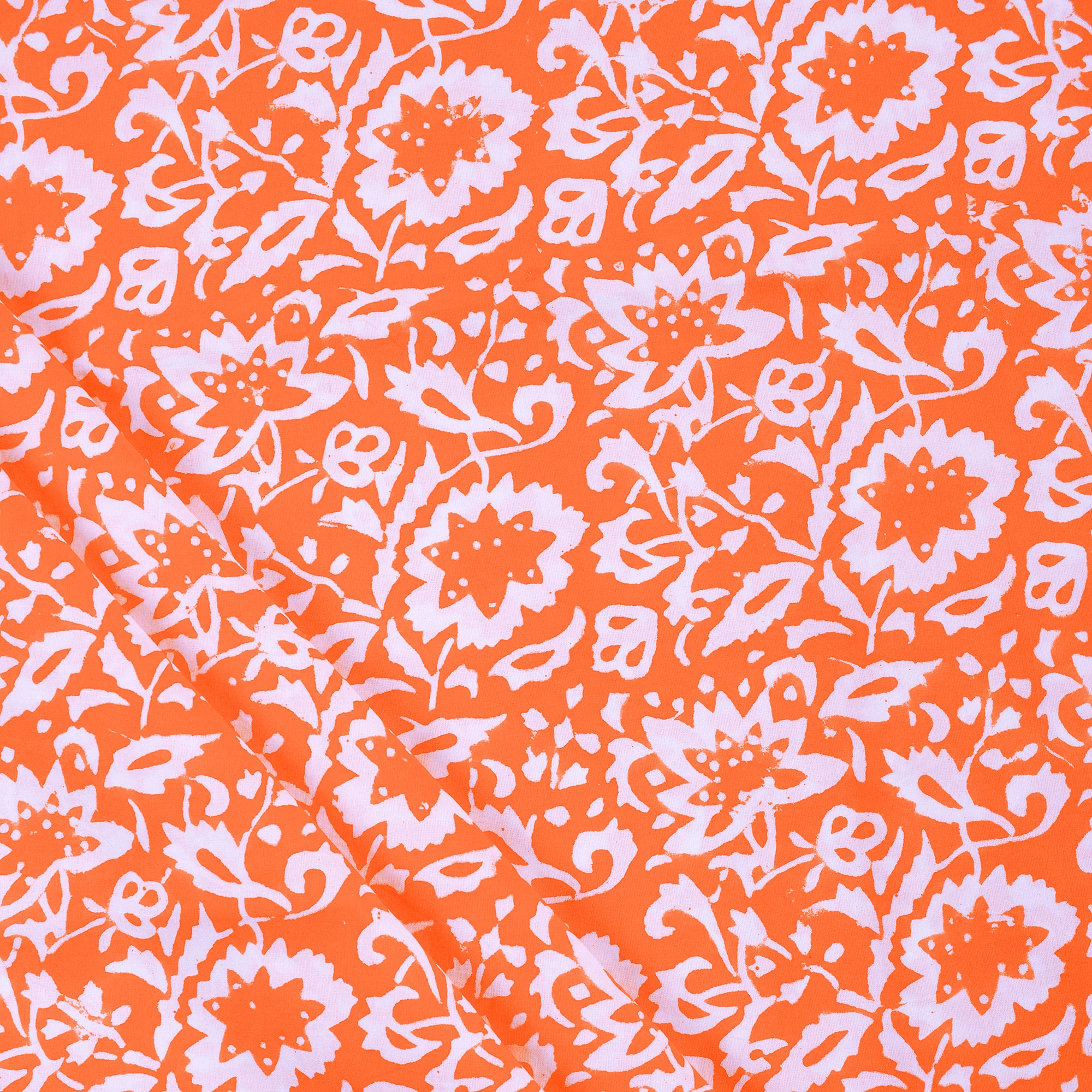 Floral Printed Handmade Fabric