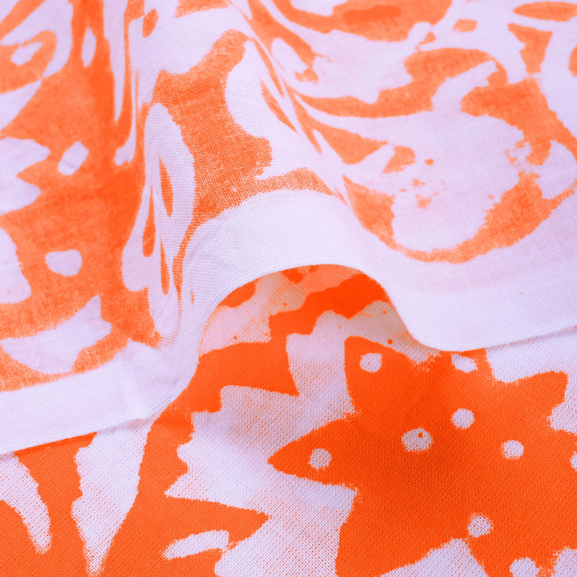 Floral Printed Handmade Fabric - Image 2
