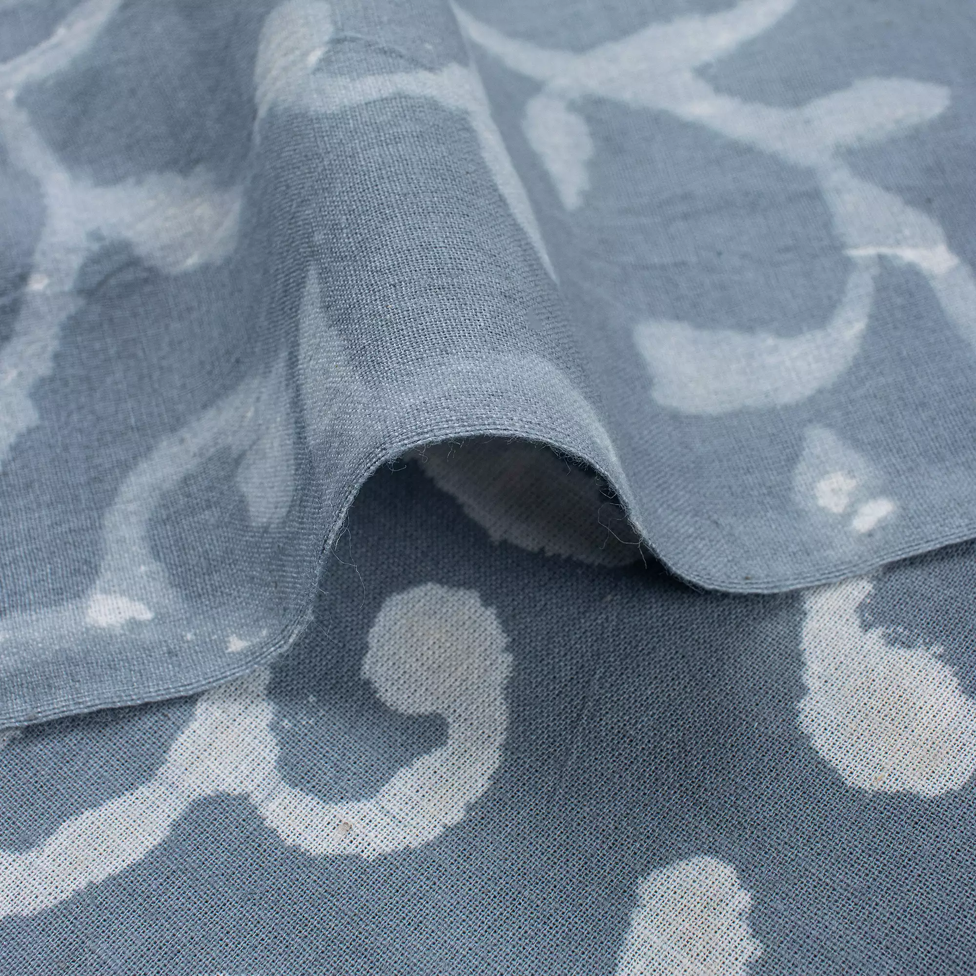 New Indian Block Printed Kashish Cotton Fabric - Image 2