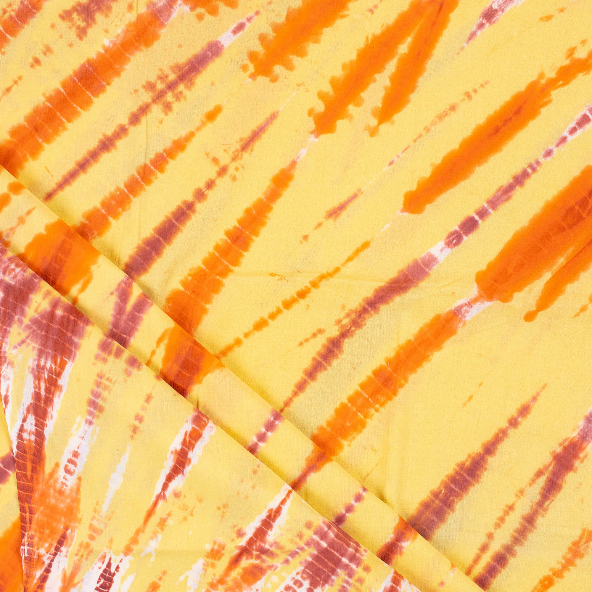 Multicolor Shibori Hand Dye Tie Dye Fabric