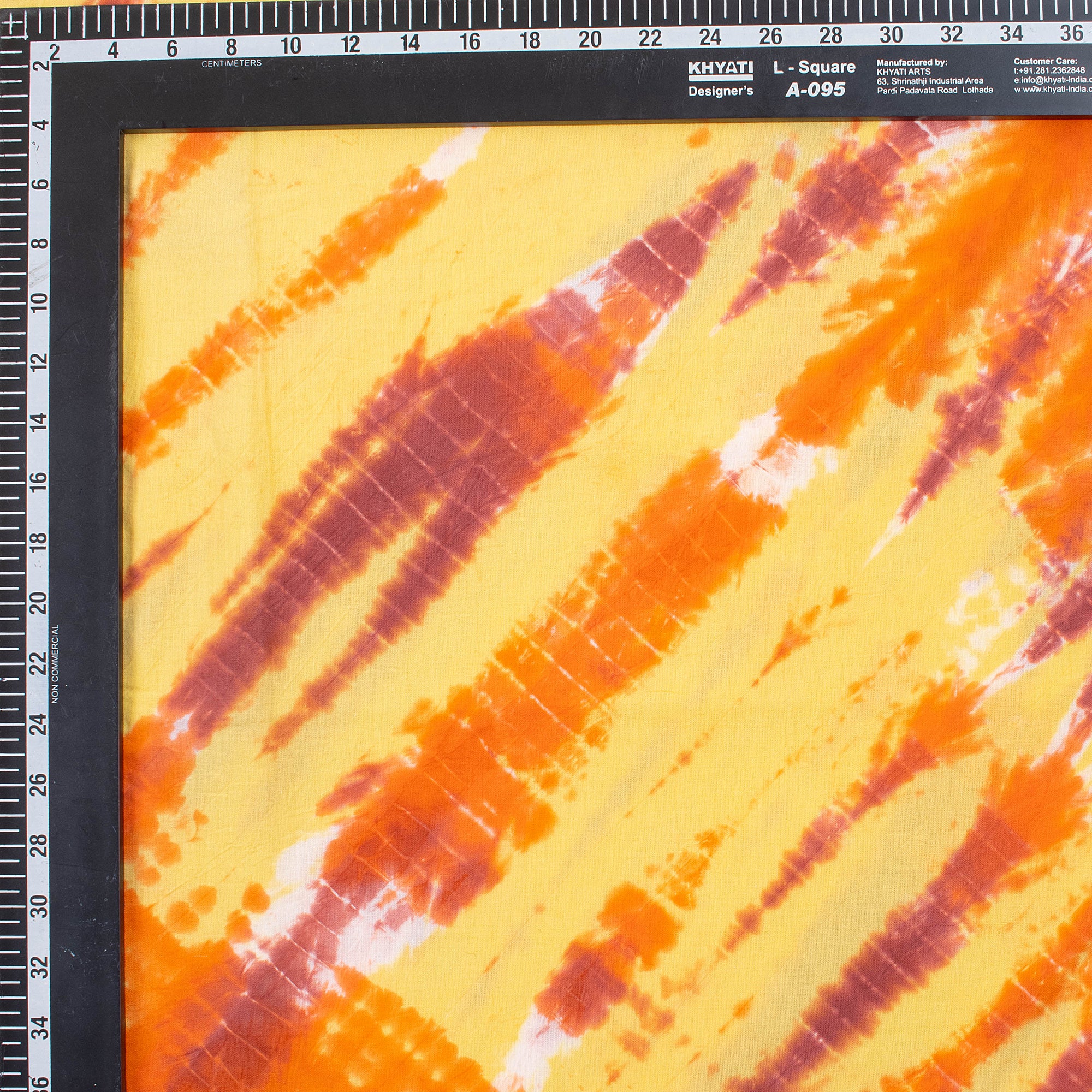 Multicolor Shibori Hand Dye Tie Dye Fabric - Image 2