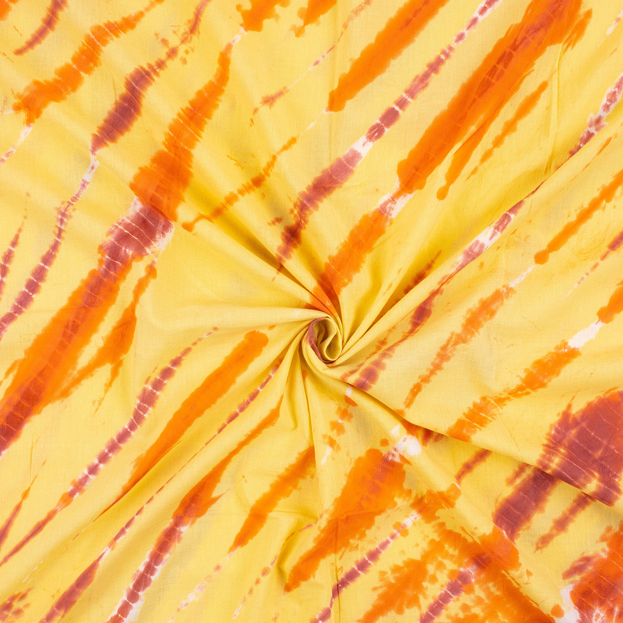 Multicolor Shibori Hand Dye Tie Dye Fabric - Image 4
