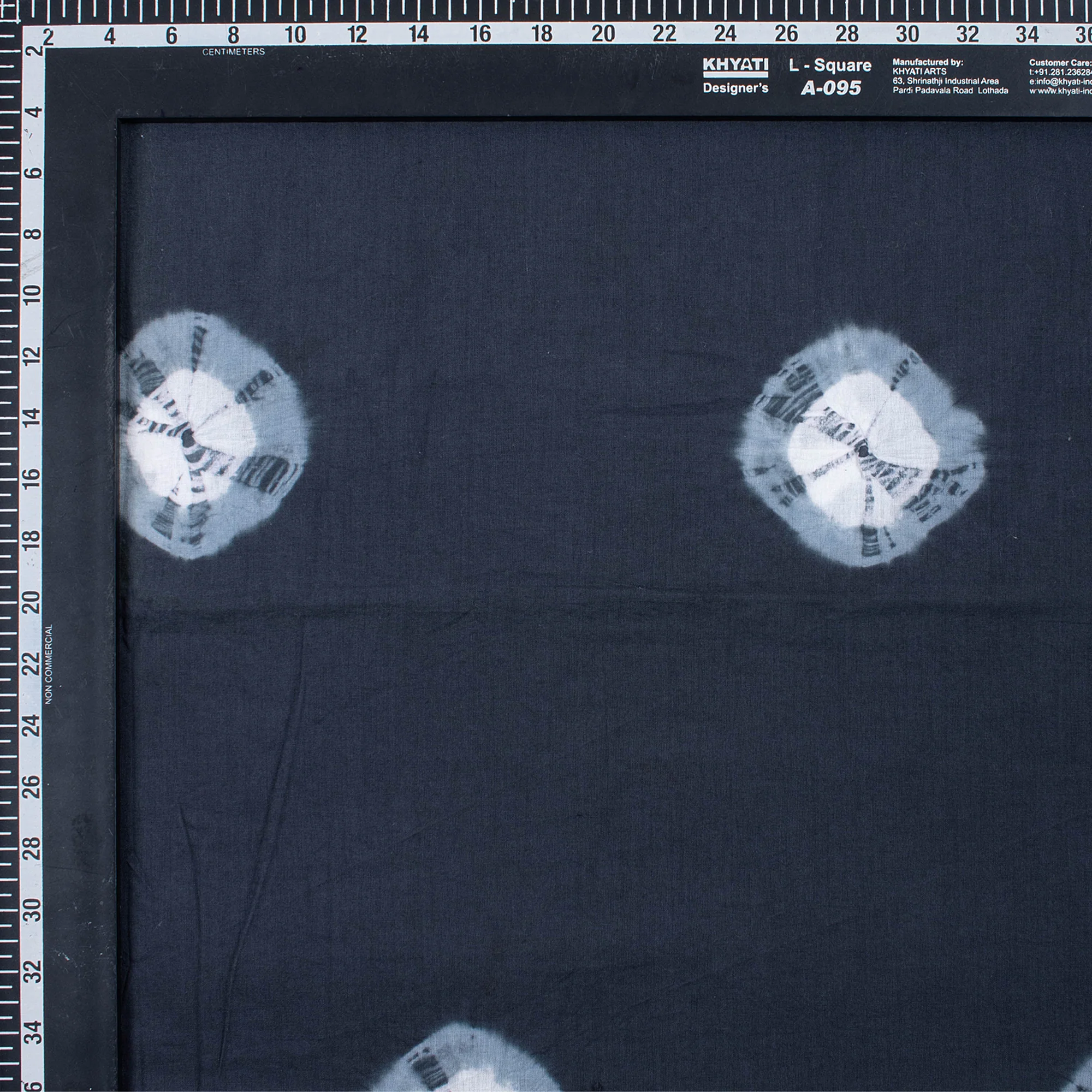 New Tie Dye Shibori Cotton Fabric for Dress - Image 2
