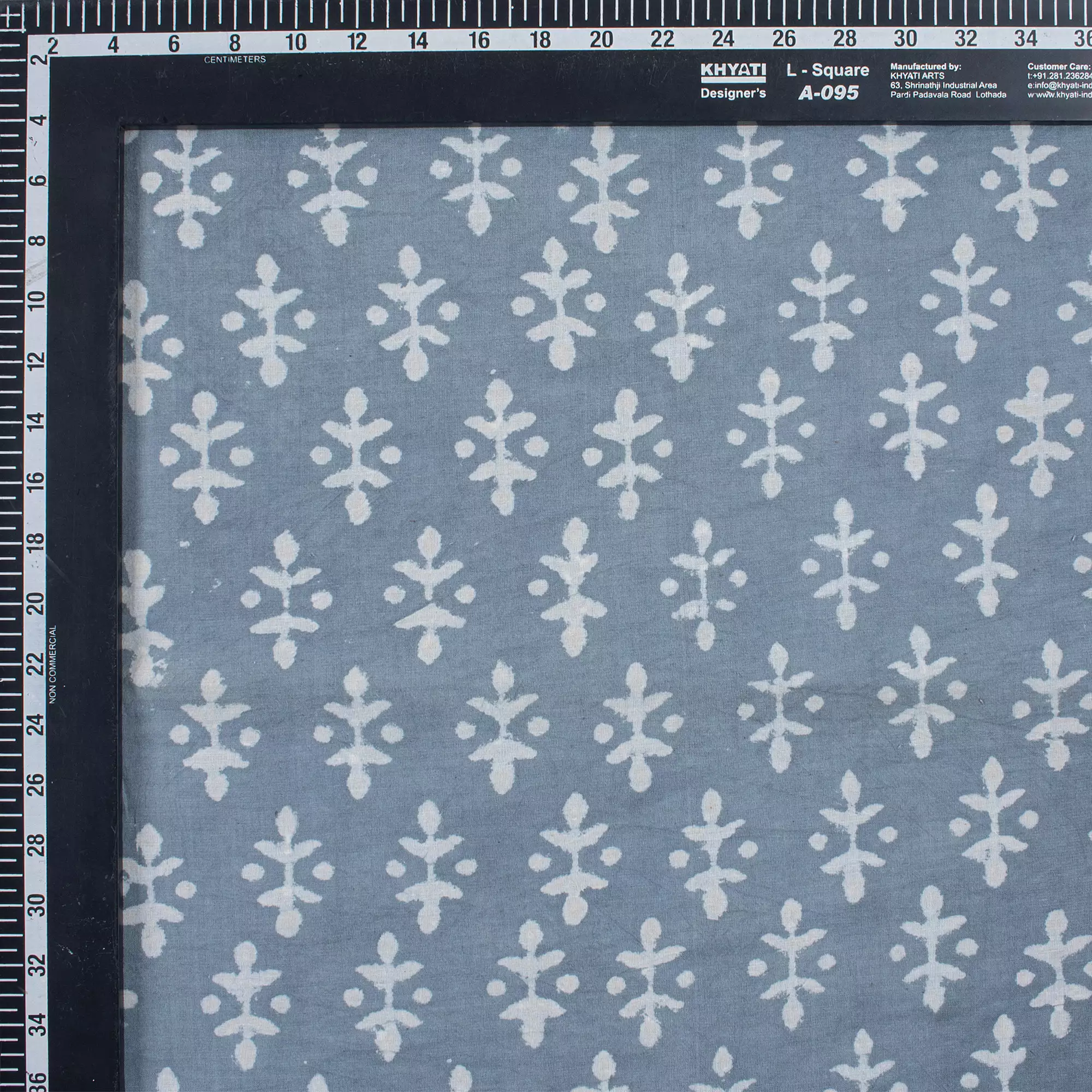 Booti Hand Block Print Kashish Fabric - Image 3
