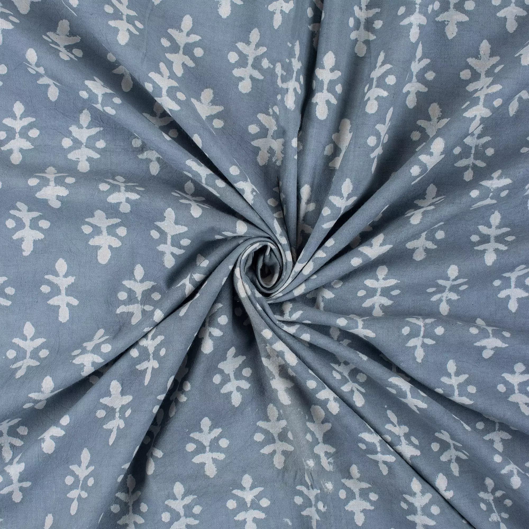 Booti Hand Block Print Kashish Fabric - Image 4