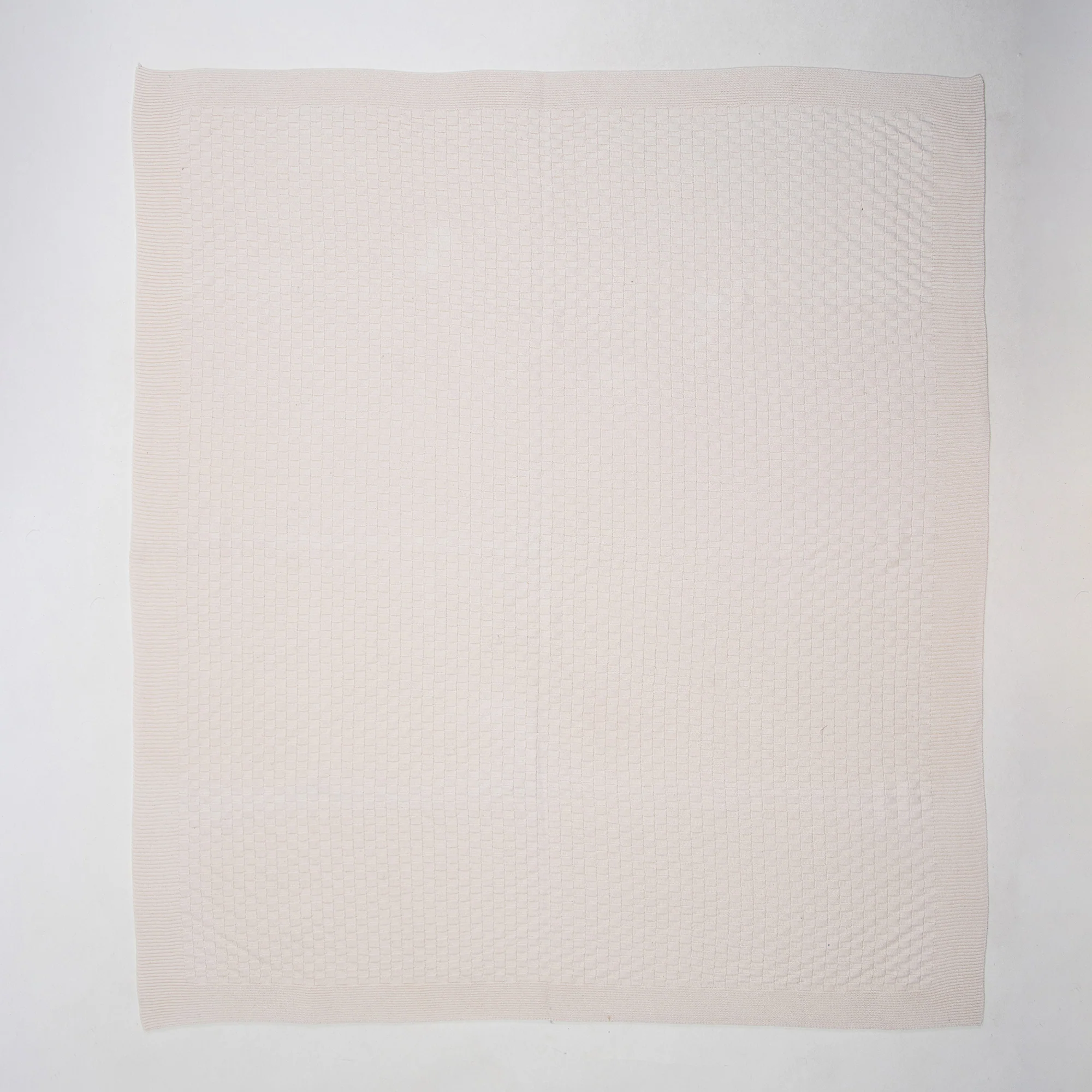 Cotton Knitted Throw Blanket for Sofa - Image 3