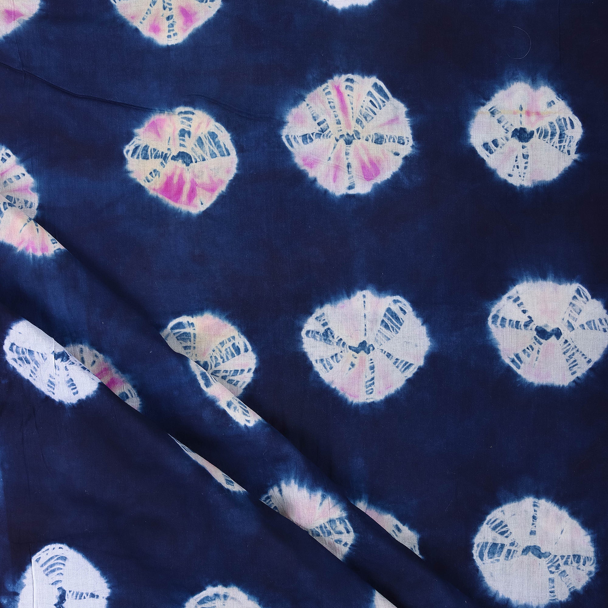 Indian Tie Dye Running Fabric for Kurti