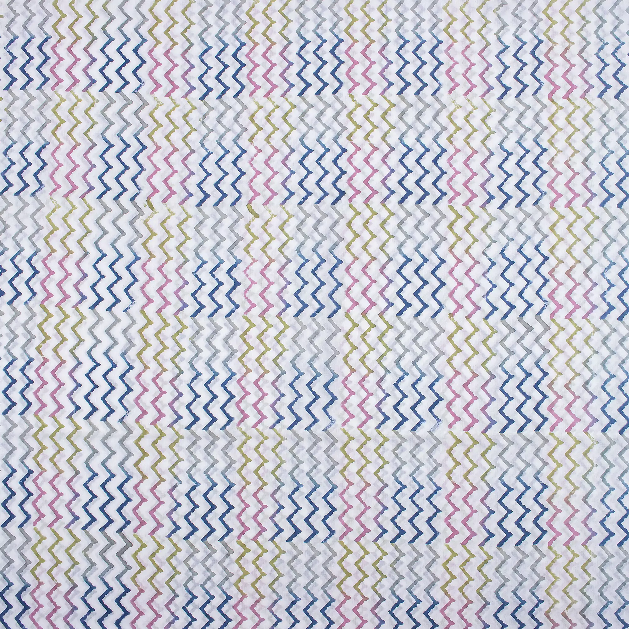 Hand Block Printed Cotton Fabric - Image 5