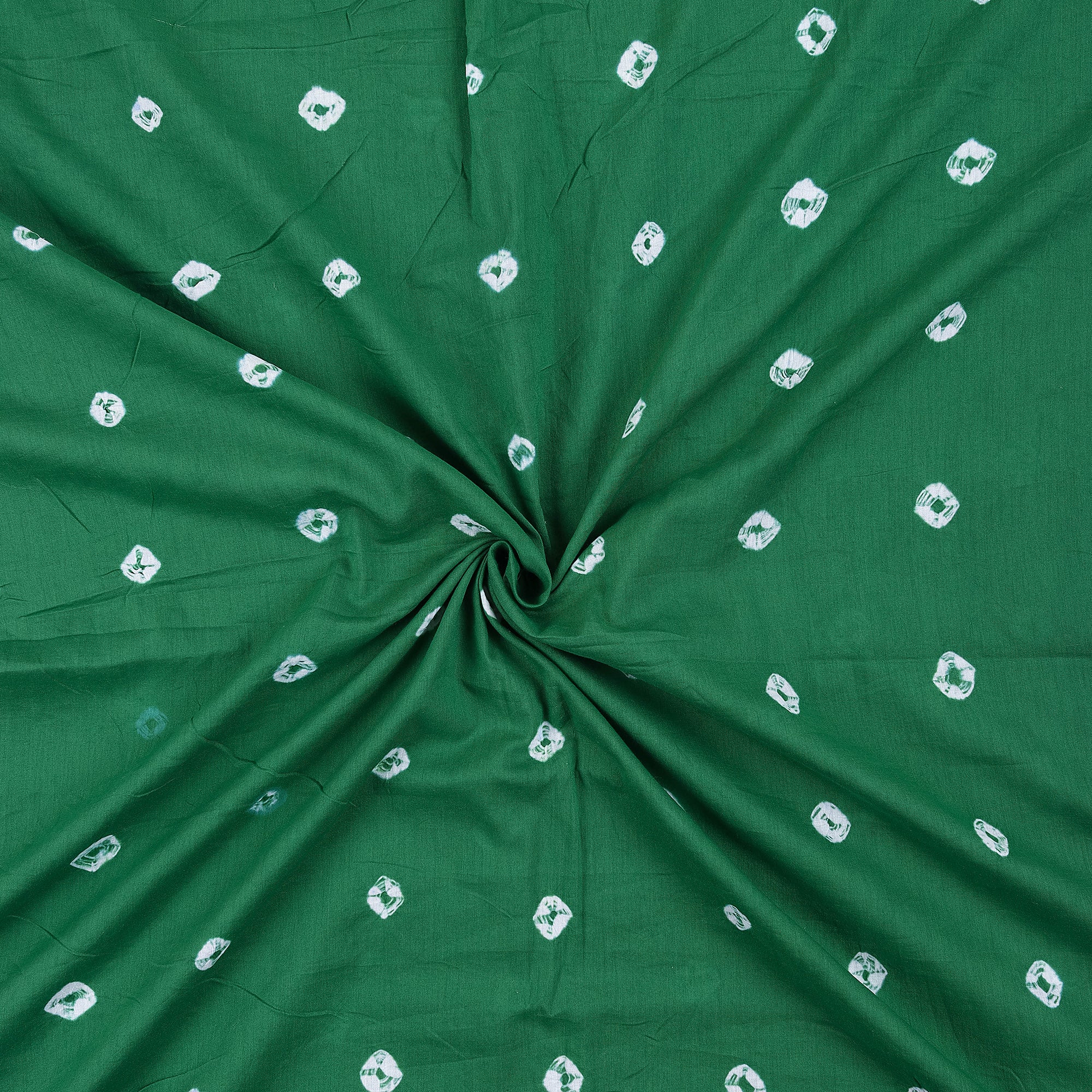Organic Cotton Shibori Tie Dye Fabric - Image 4