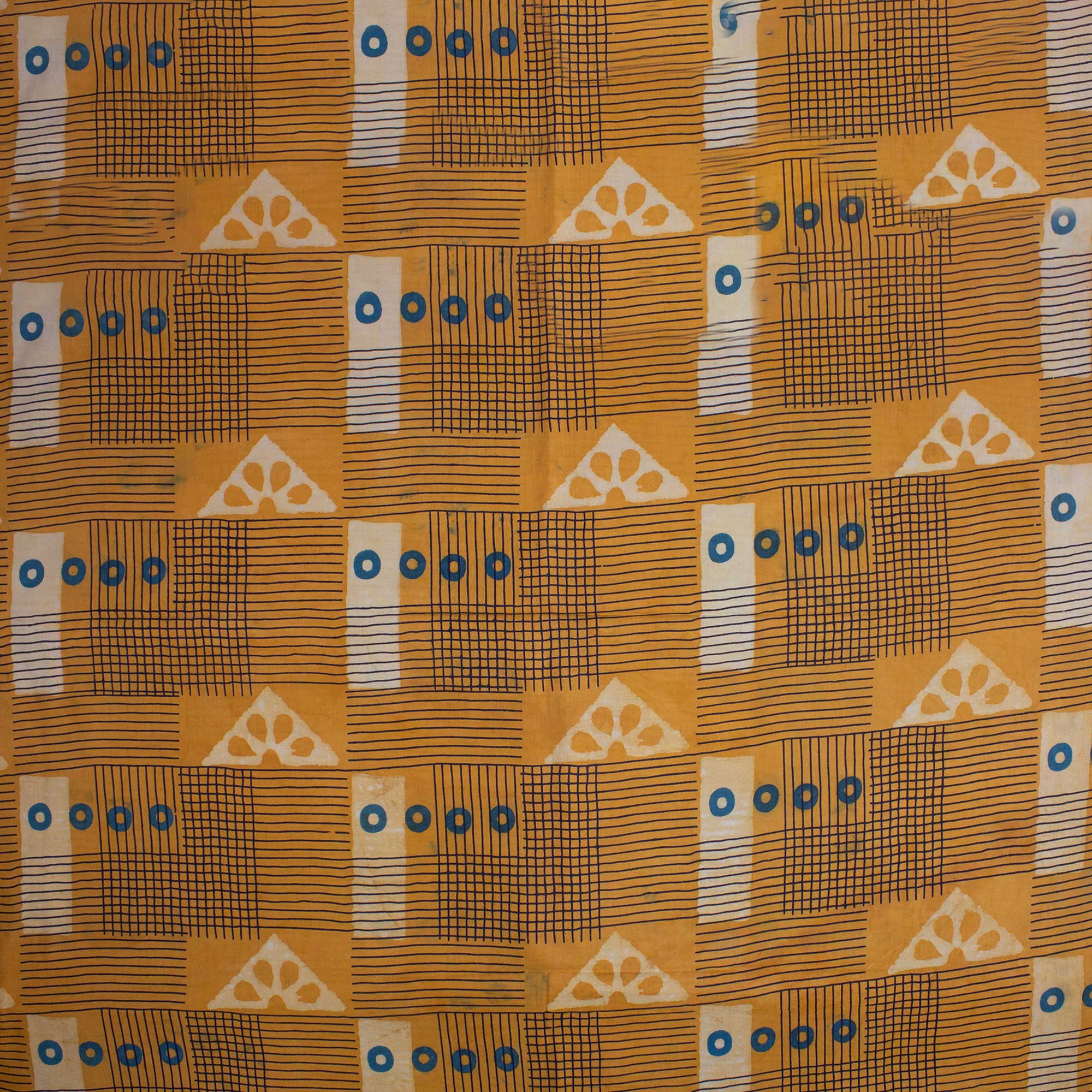 Dabu Hand Block Print Fabric - Image 5