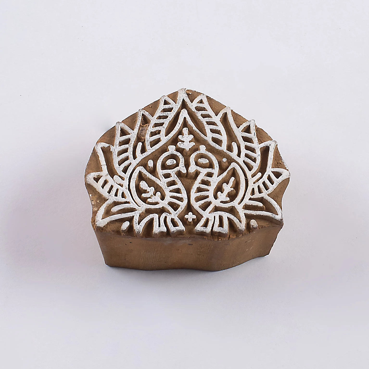 Peacock Wooden Block Printing Kit - Image 4