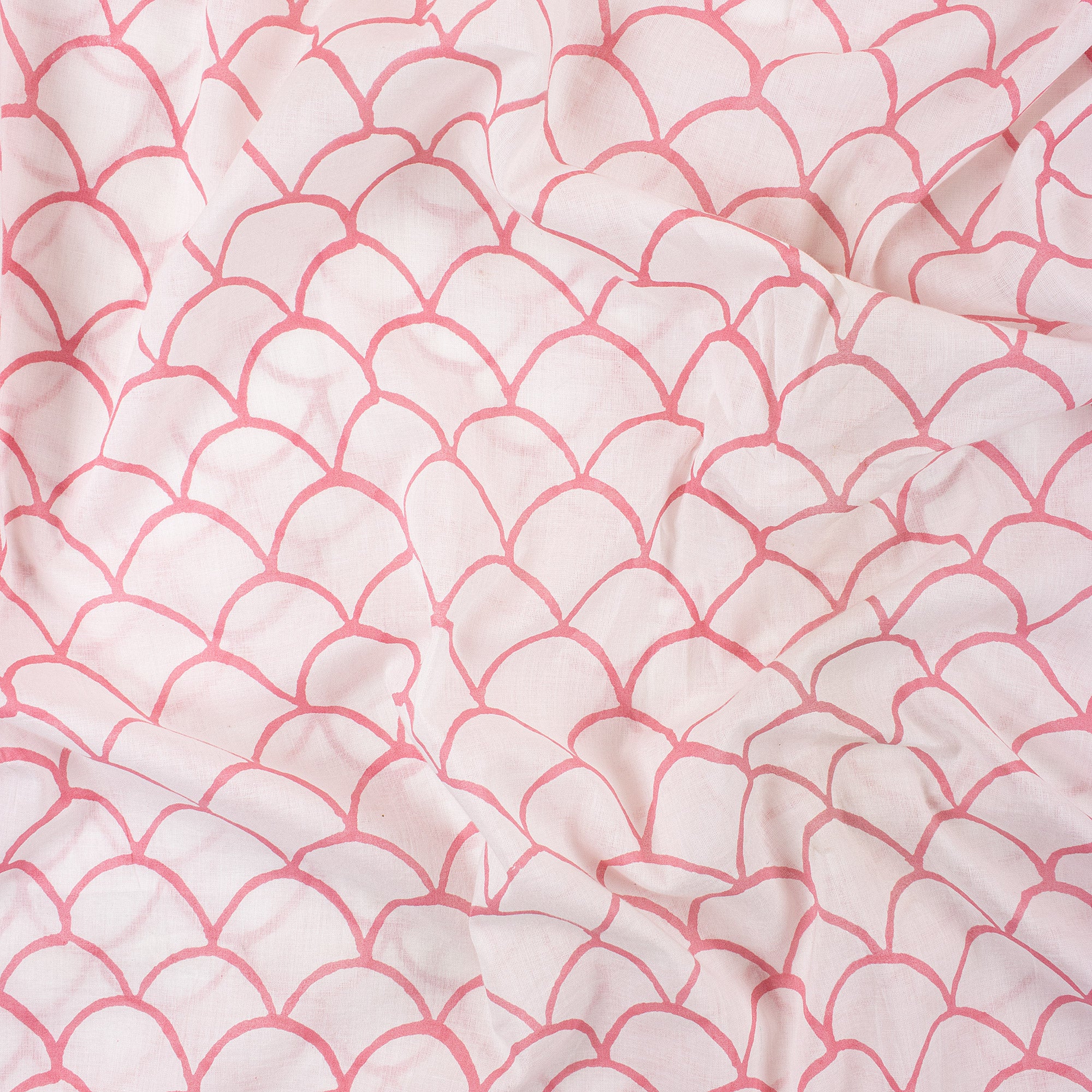 Block Printed Pure Cotton Running Fabric Material - Image 3