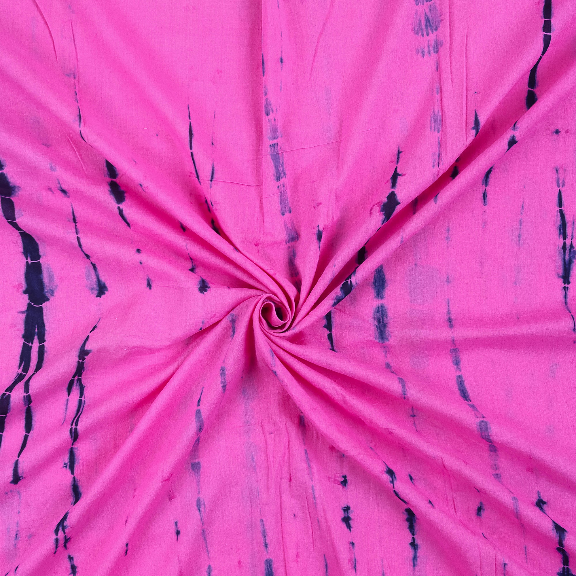 Pink Exclusive Tie Dye Shibori Fabric - Image 5