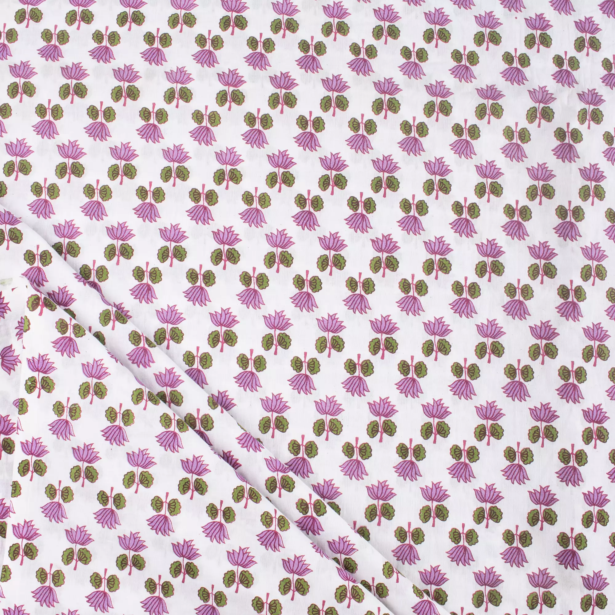 Hand Block Printed Fabric India