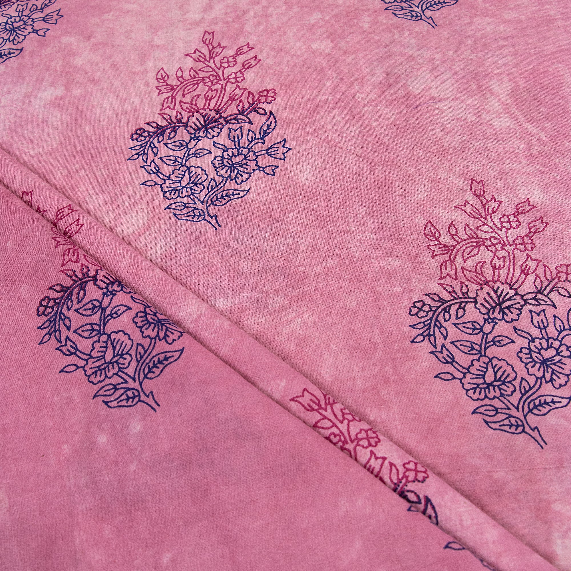 Premium Dabu Hand Block Print Cotton Fabric