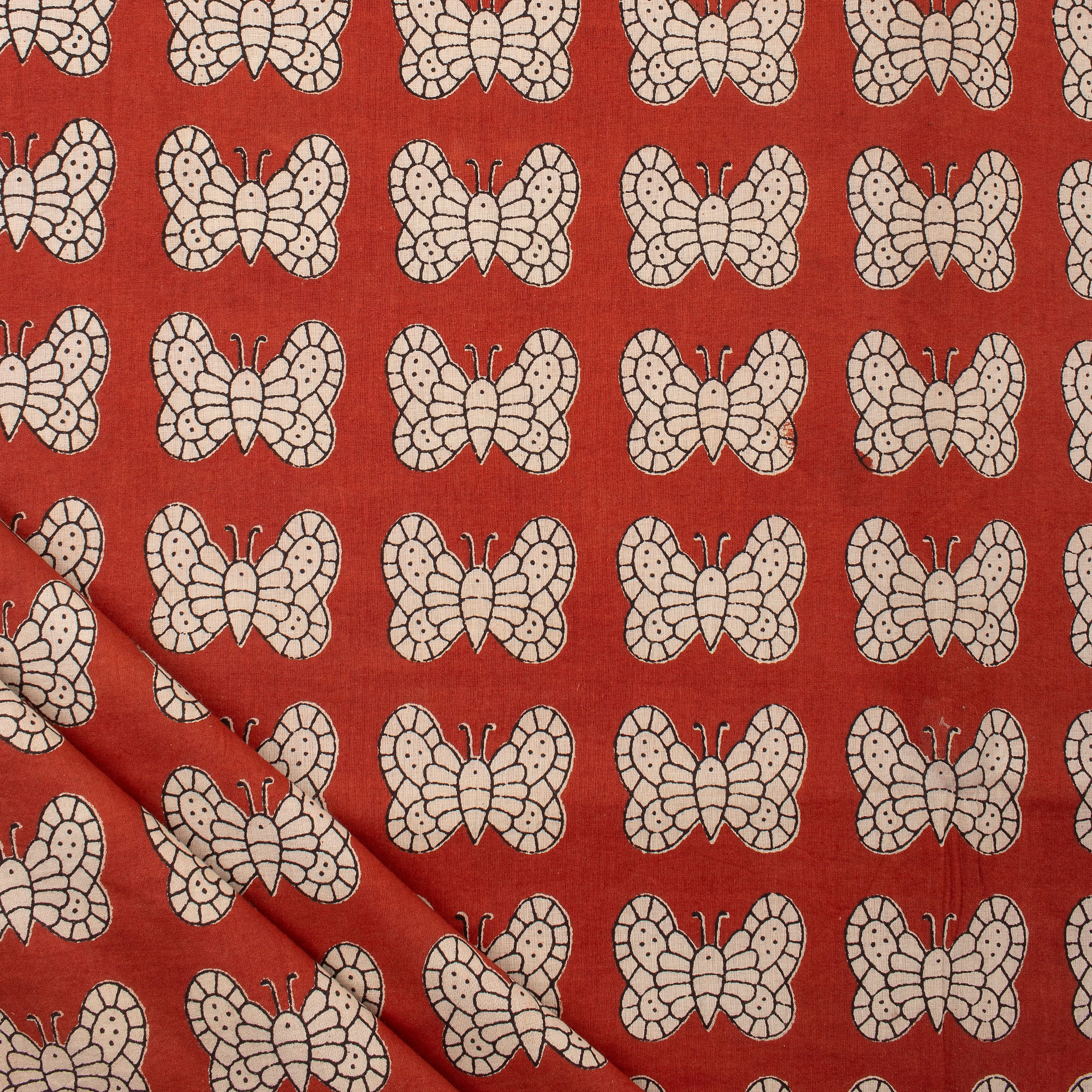 Premium Hand Block Bagru Printed Fabric