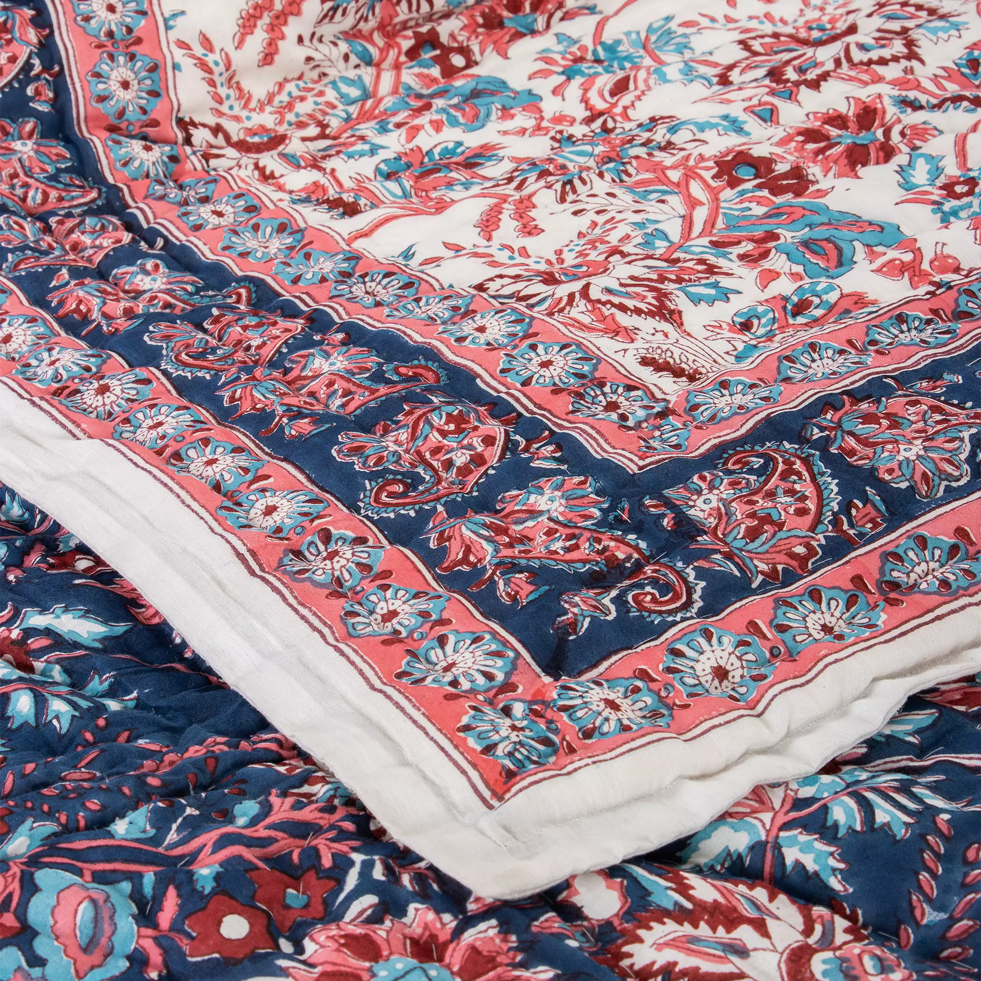 Indian Jaipur Cotton Quilt for Winter - Image 5