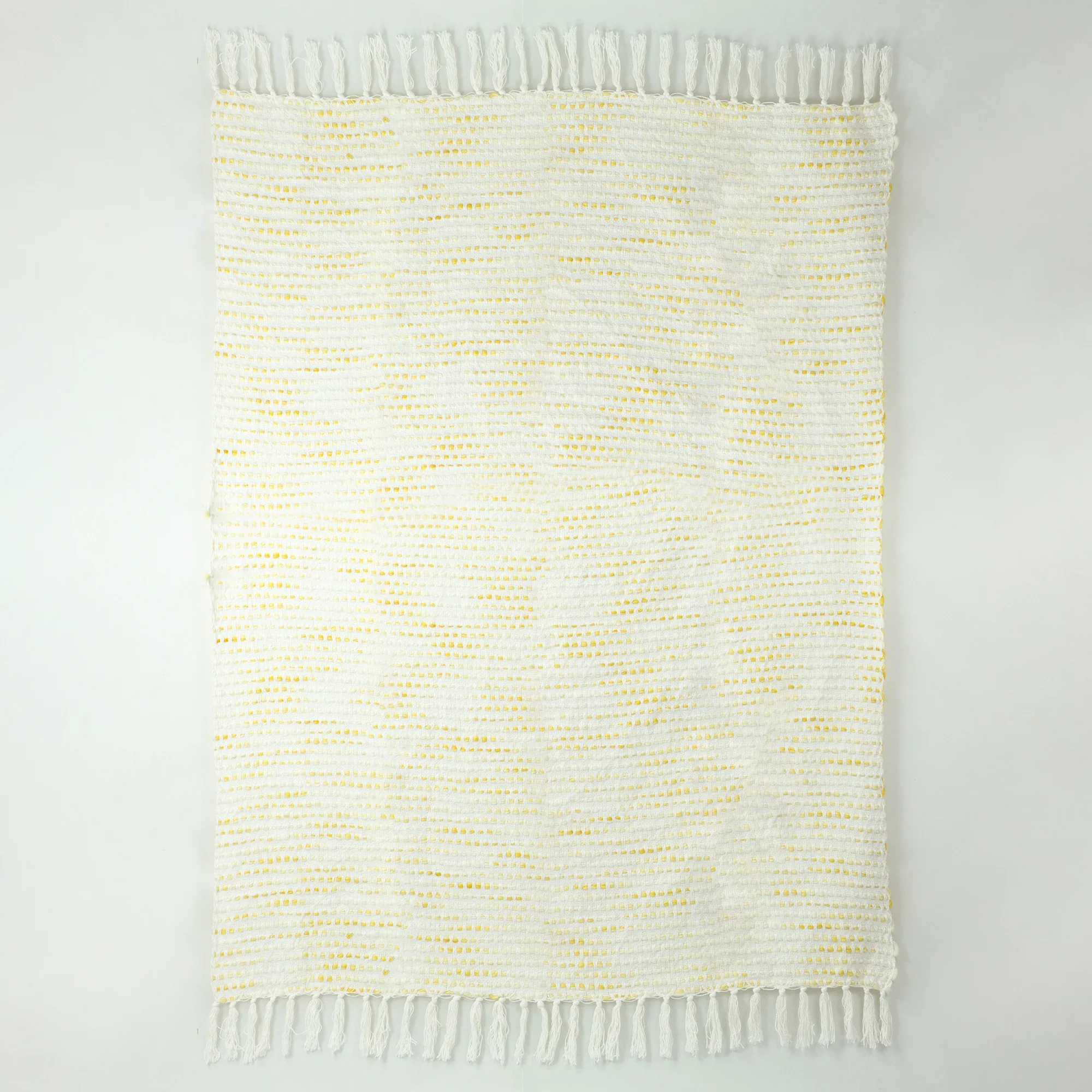 Indian Pure Cotton Reversible Sofa Hand Woven Throw - Image 3