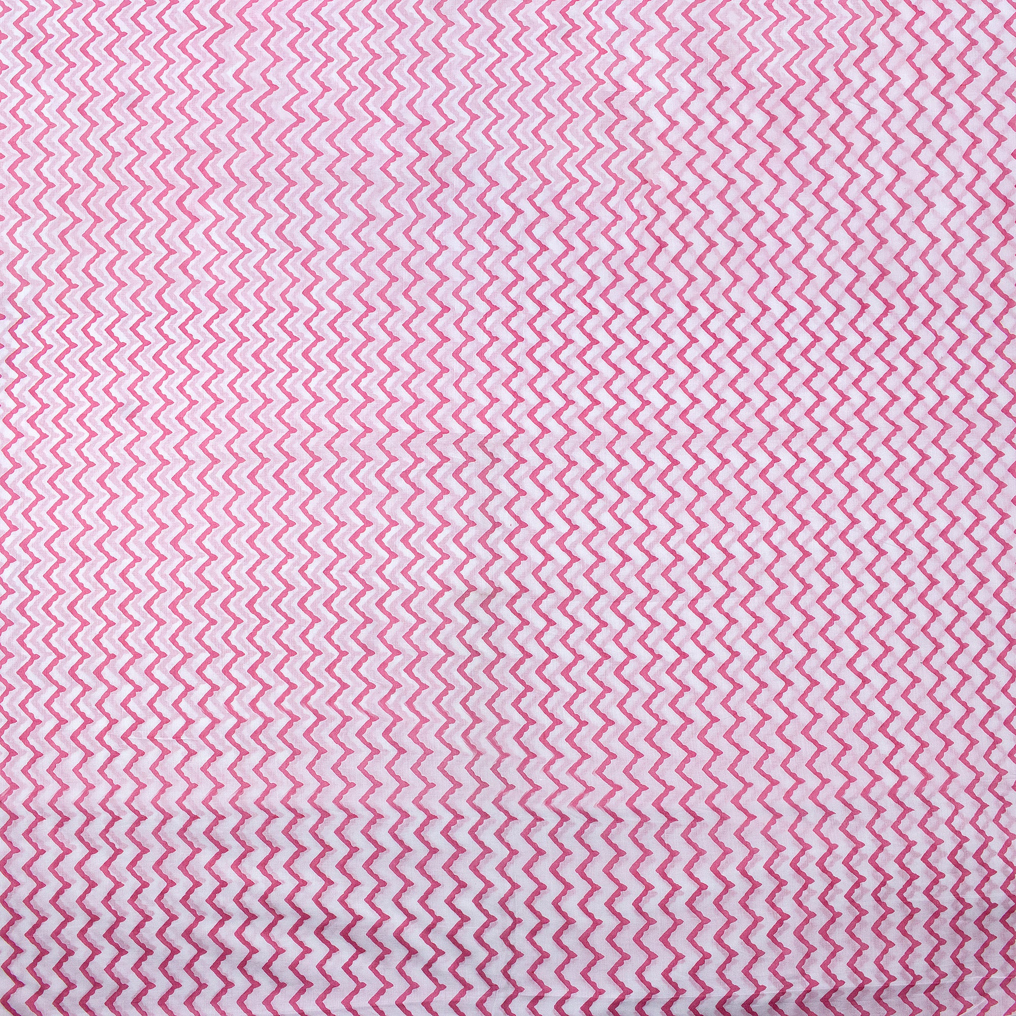 Premium Stylish Wave Hand Block Organic Cotton Fabric - Image 5