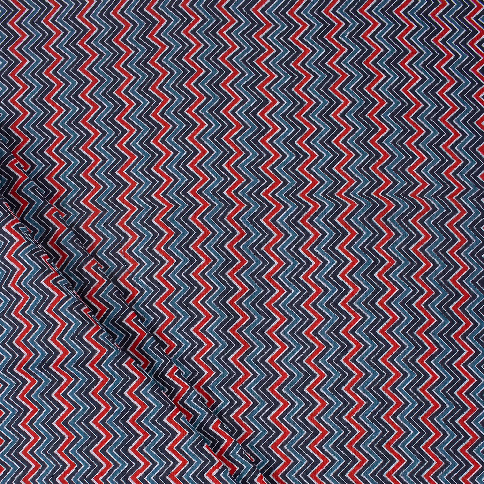 Premium Hand Block Printed Fabric for Clothing