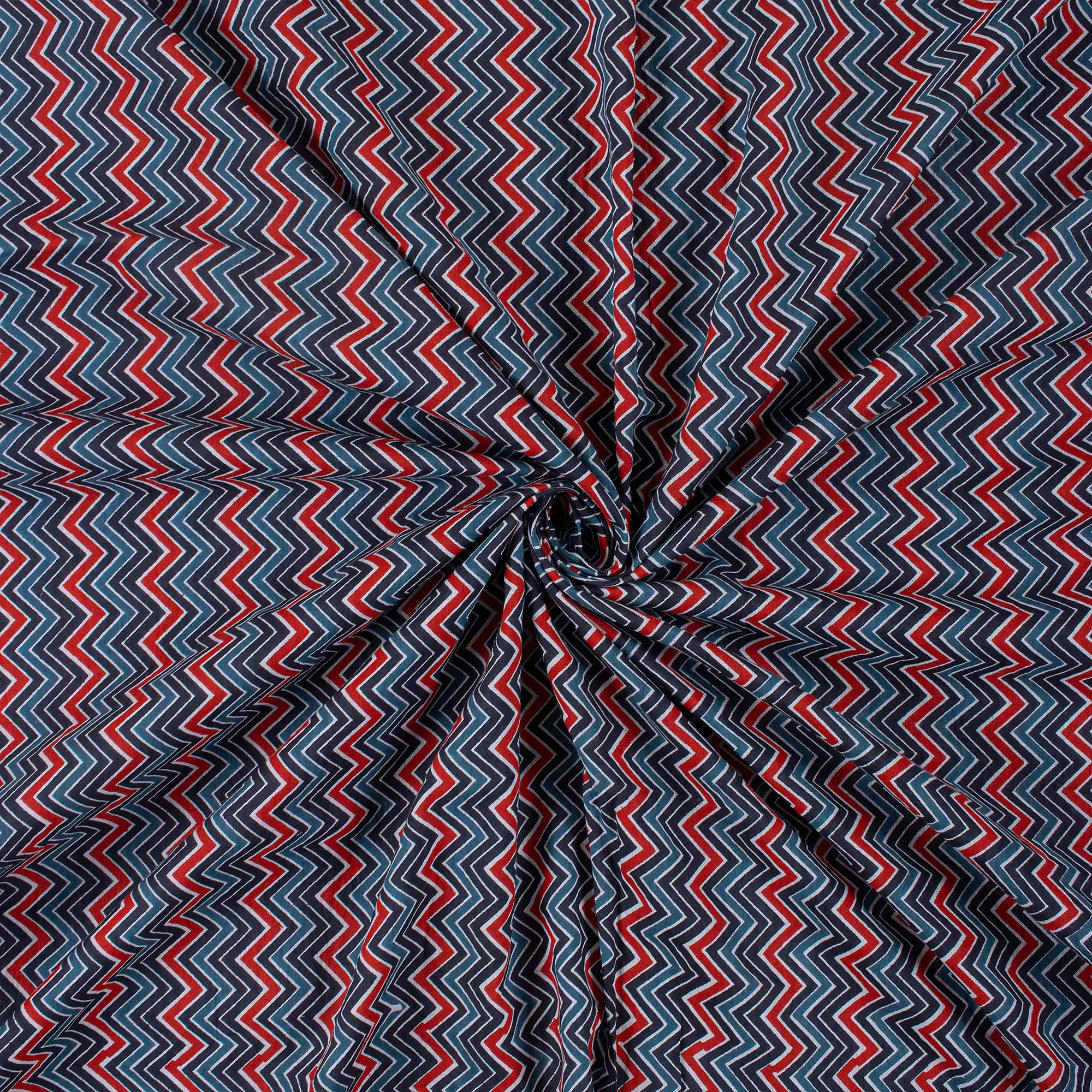 Premium Hand Block Printed Fabric for Clothing - Image 4