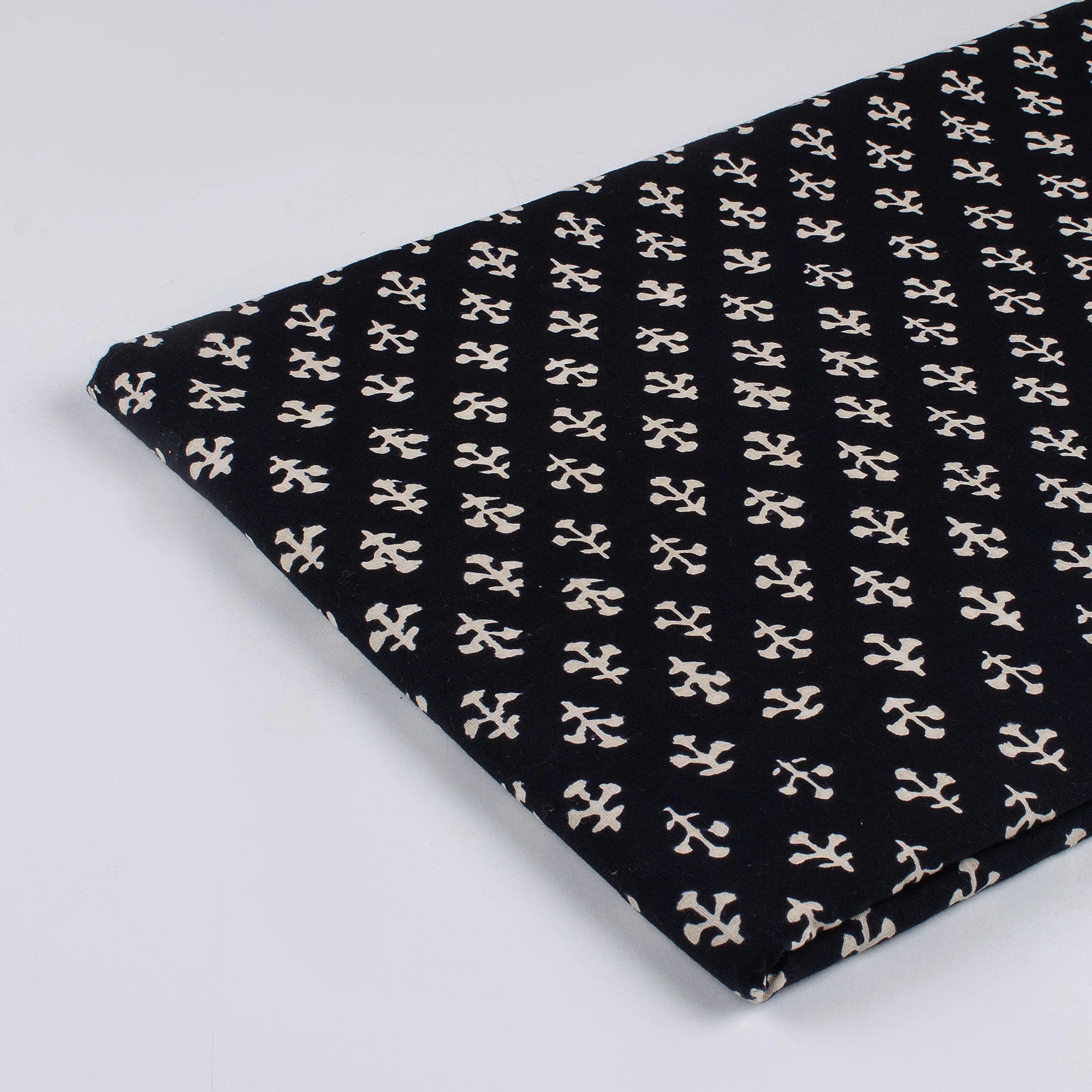 Hand Block Printed Cotton Fabric By the Yard - Image 3