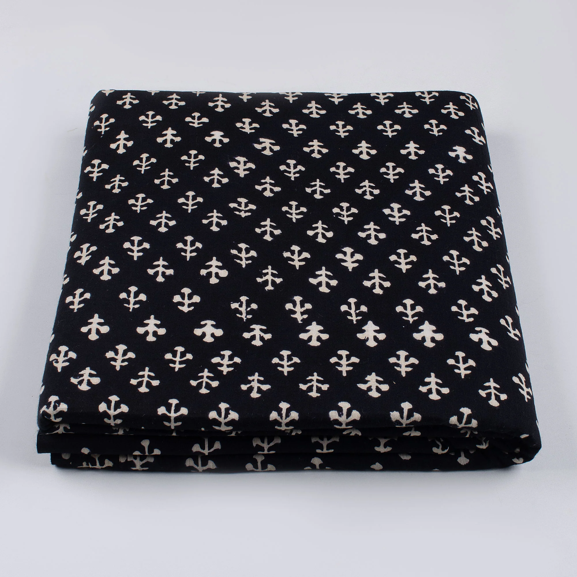 Hand Block Printed Cotton Fabric By the Yard - Image 5