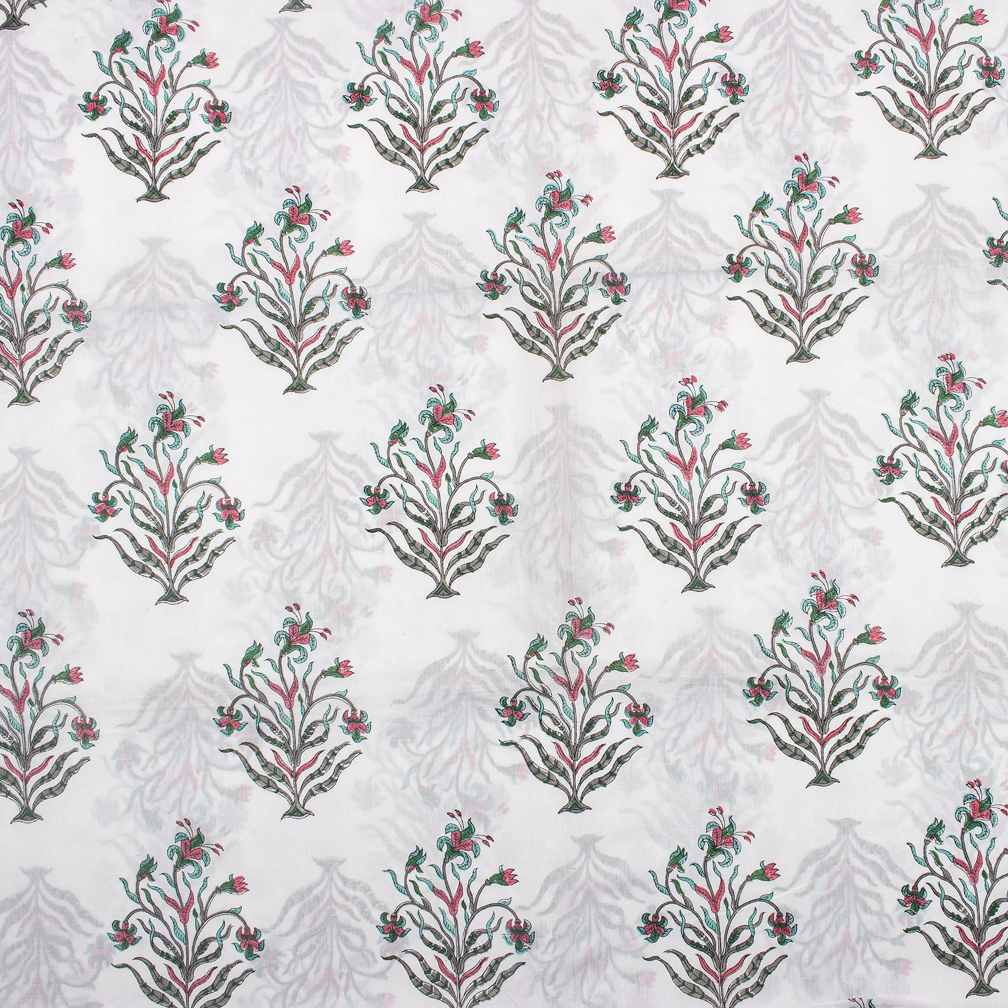 Pure Cotton Hand Block Printed Fabric - Image 4