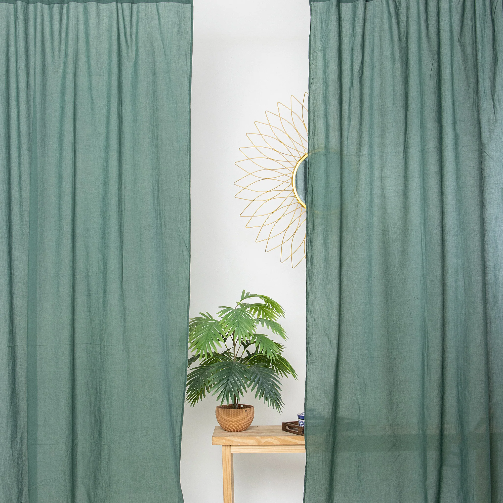 Pure Cotton Solid Cotton Curtain