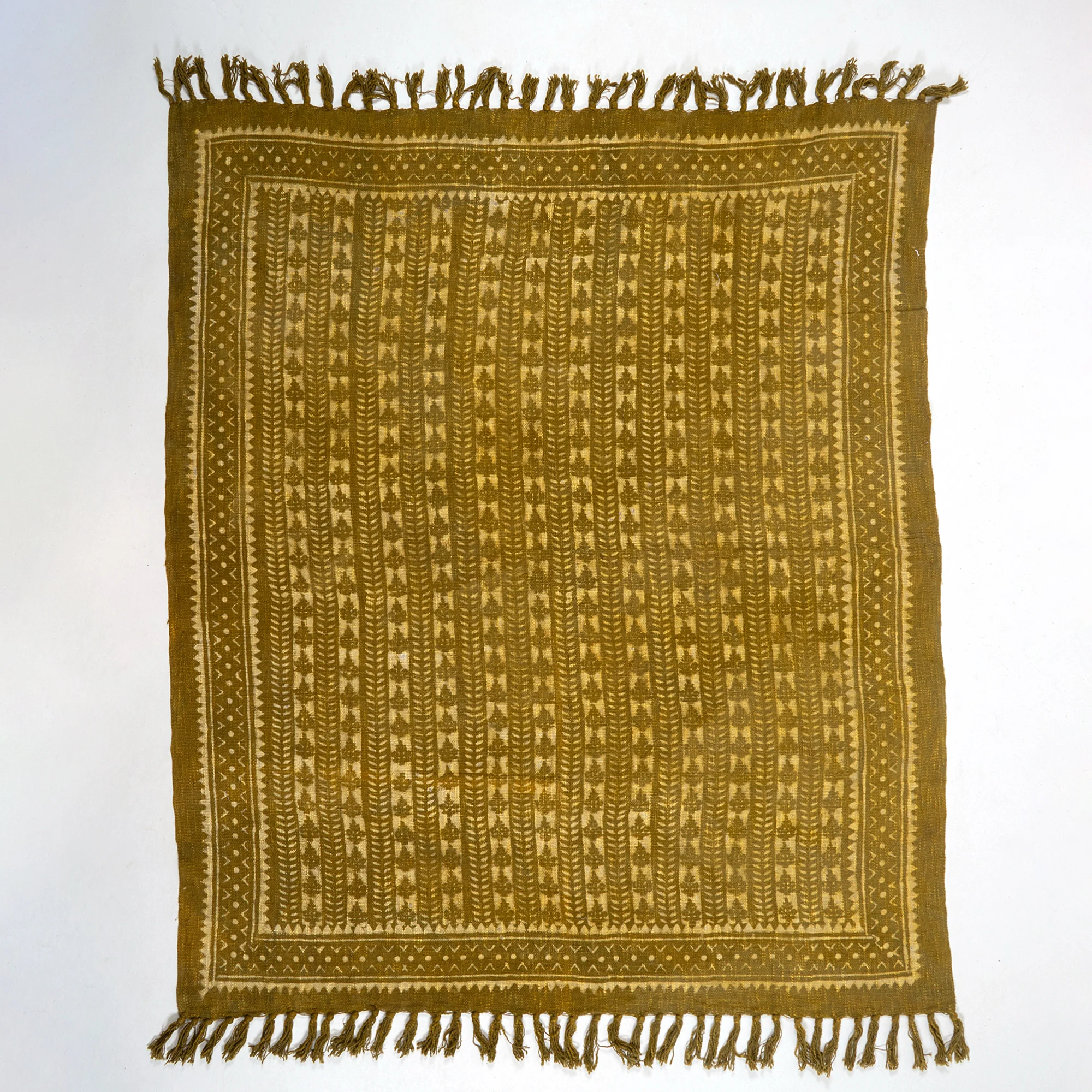 Bohemian Indian Hand Block Printed Warm Throw Blankets - Image 3