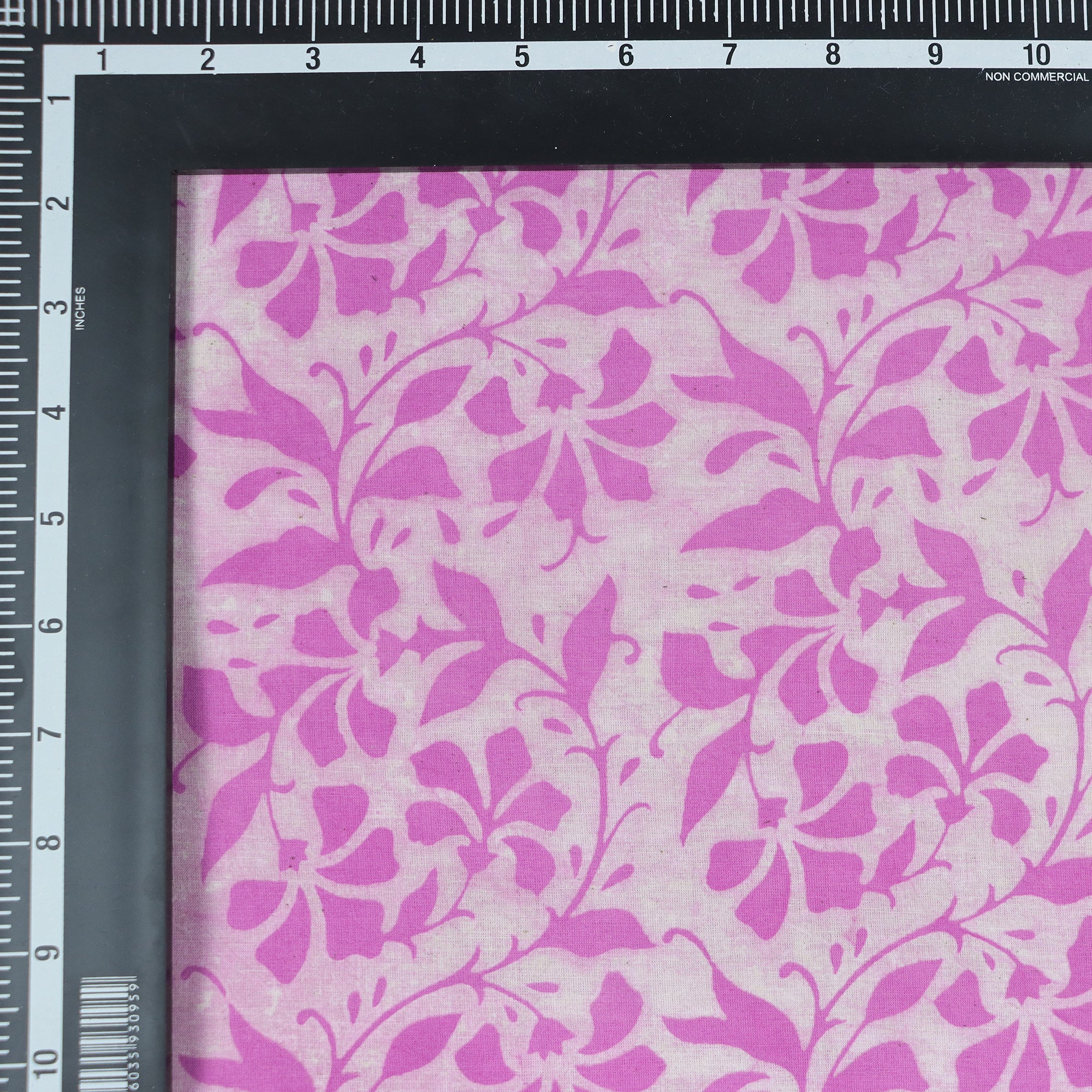Floral Pure Cotton Hand Block Print Dabu Fabric - Image 3