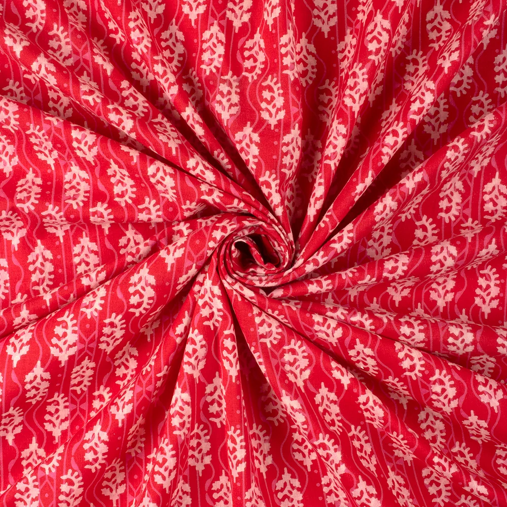 Booty Hand Block Print Fabric - Image 3