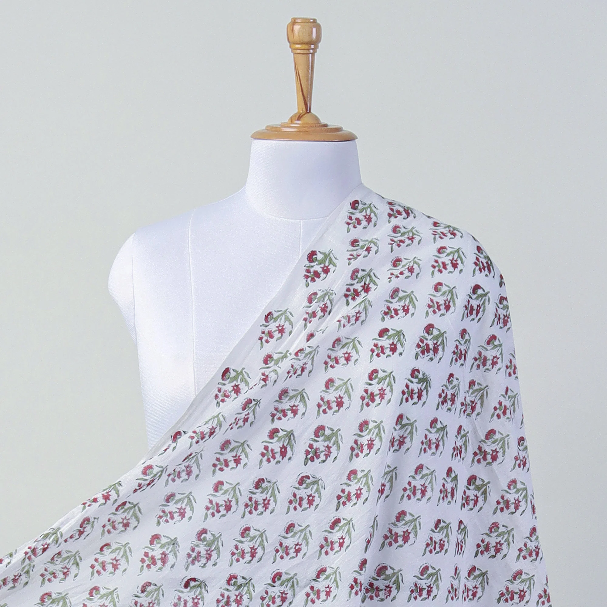 Floral Handmade Cotton Beach Sarong - Image 8
