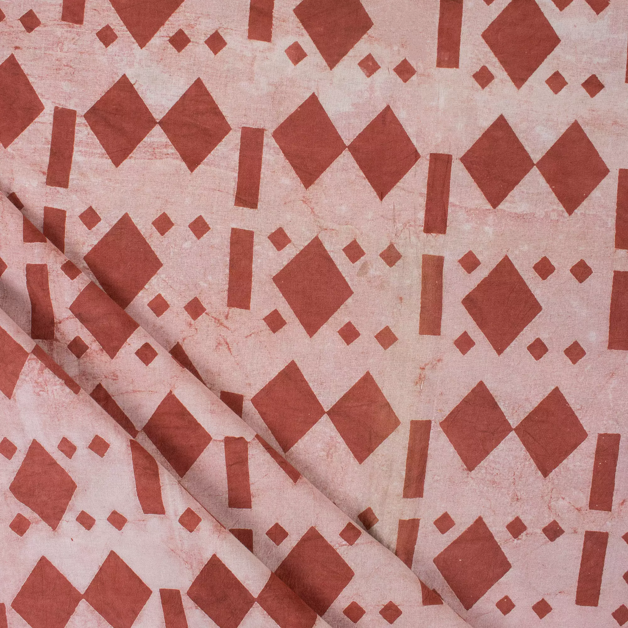 Geometric Printed Organic Cotton Fabric