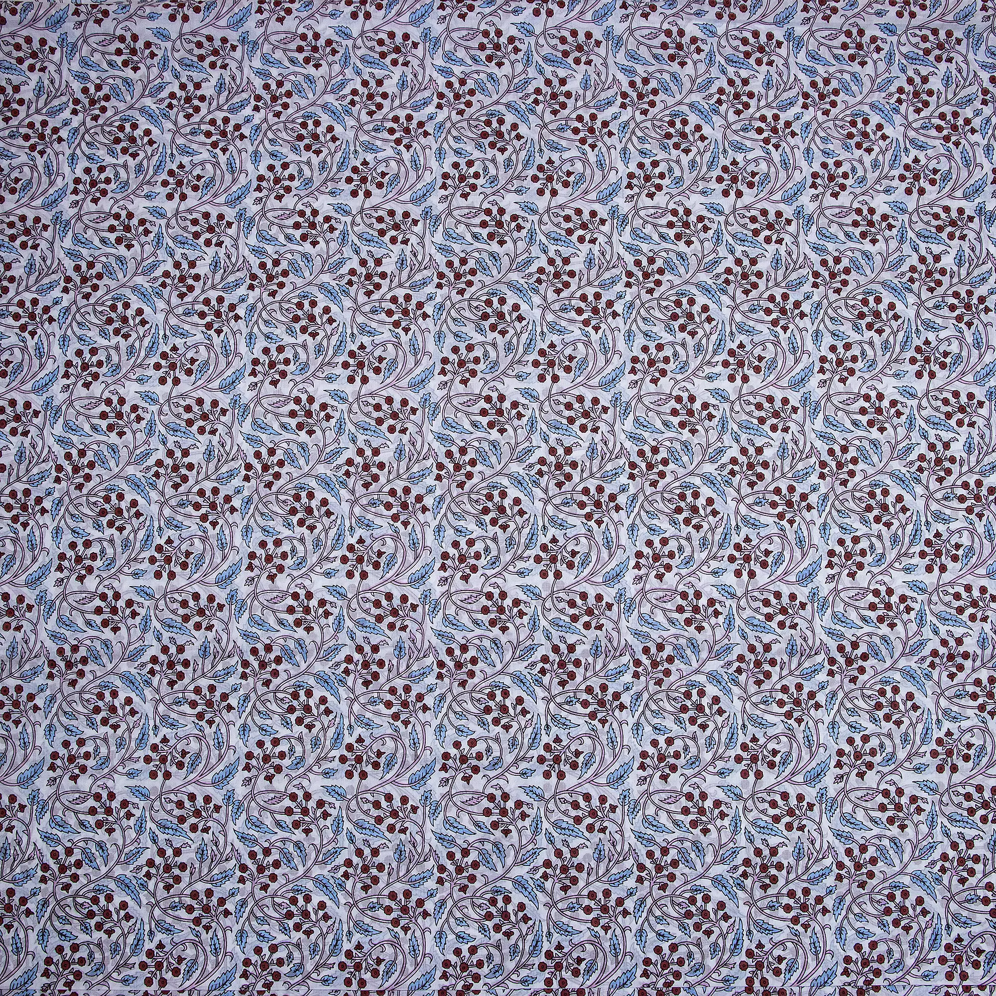 Hand Block Printed Cotton Fabric - Image 5