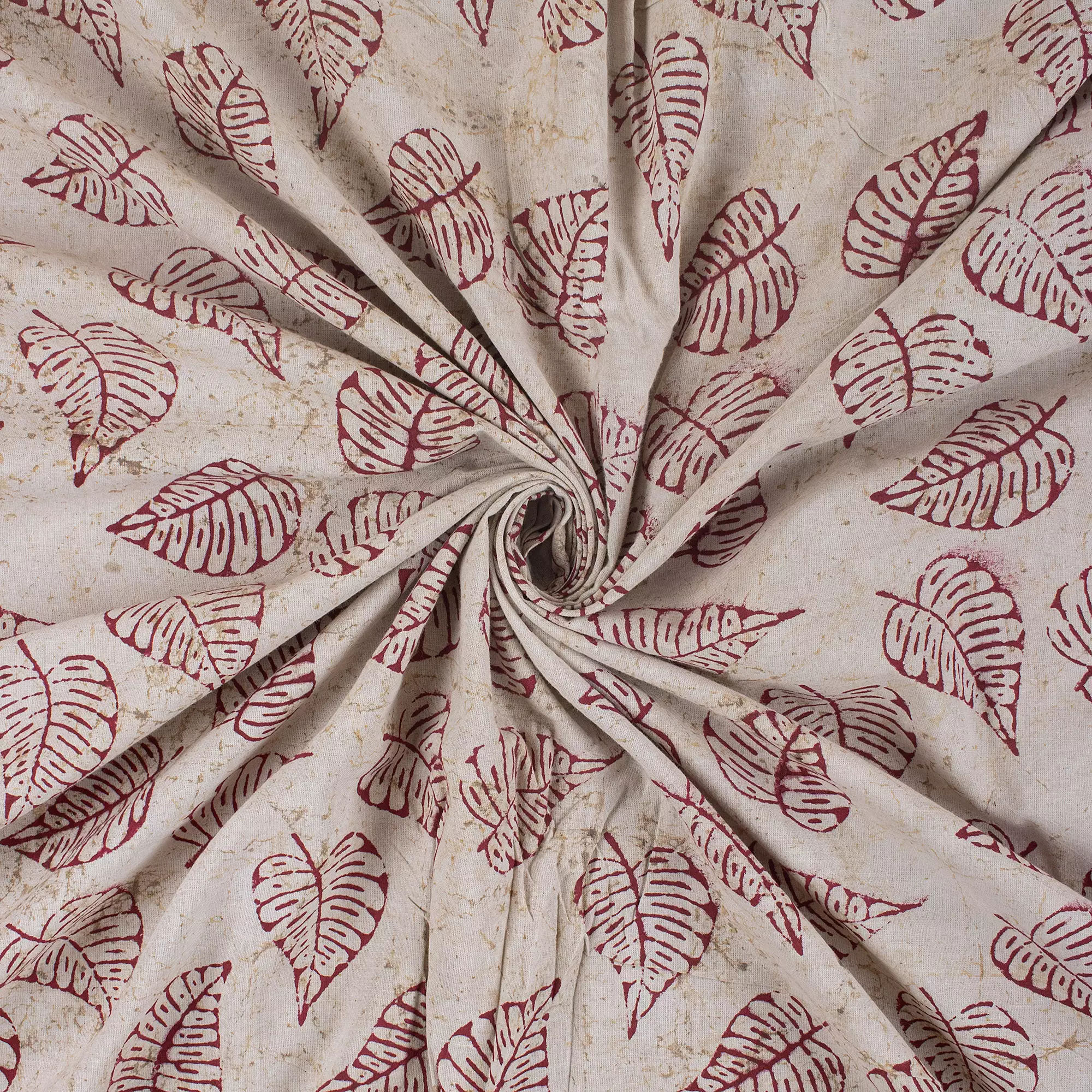 Block Printed Kashish Fabric - Image 4