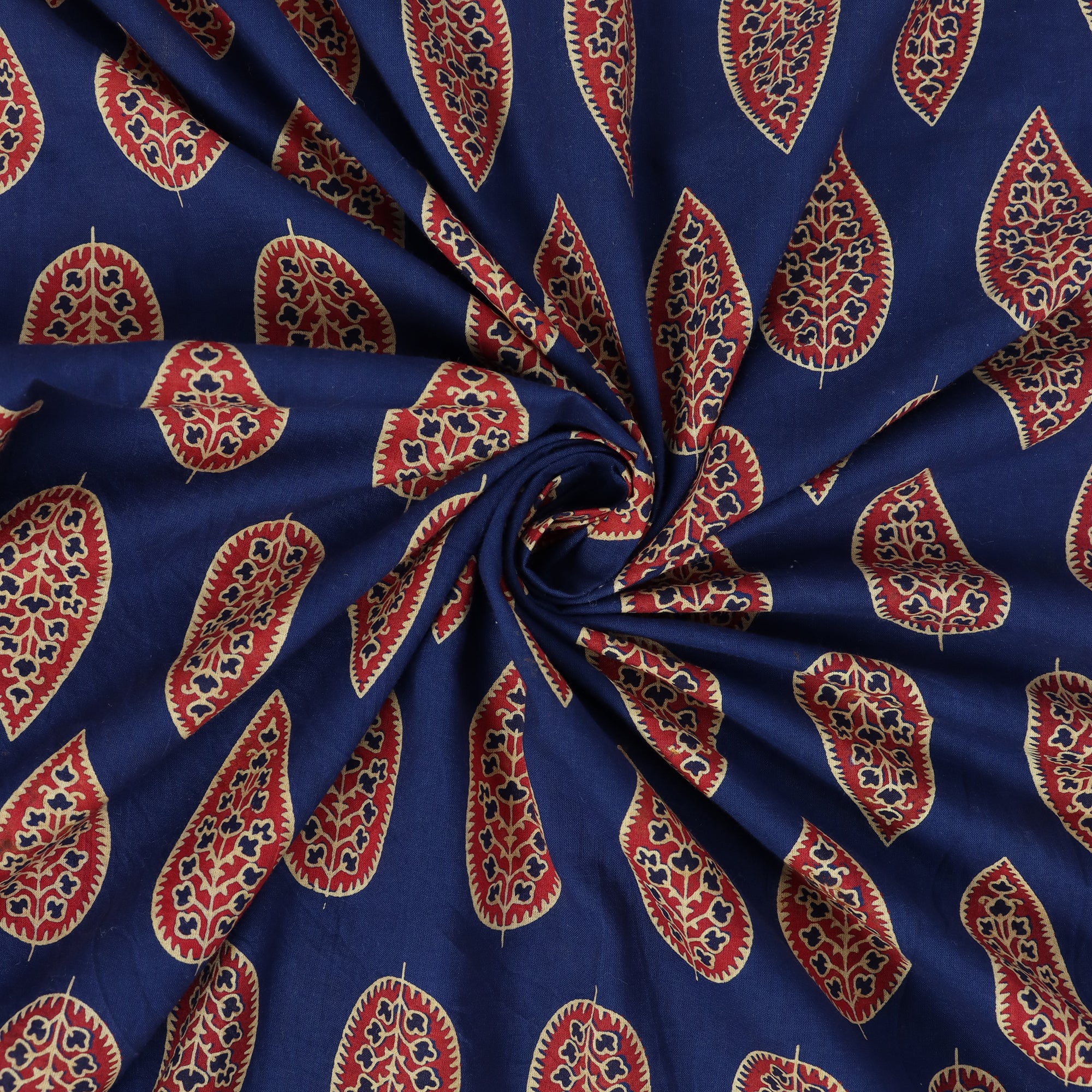 Indian Hand Block Print Dabu Fabric