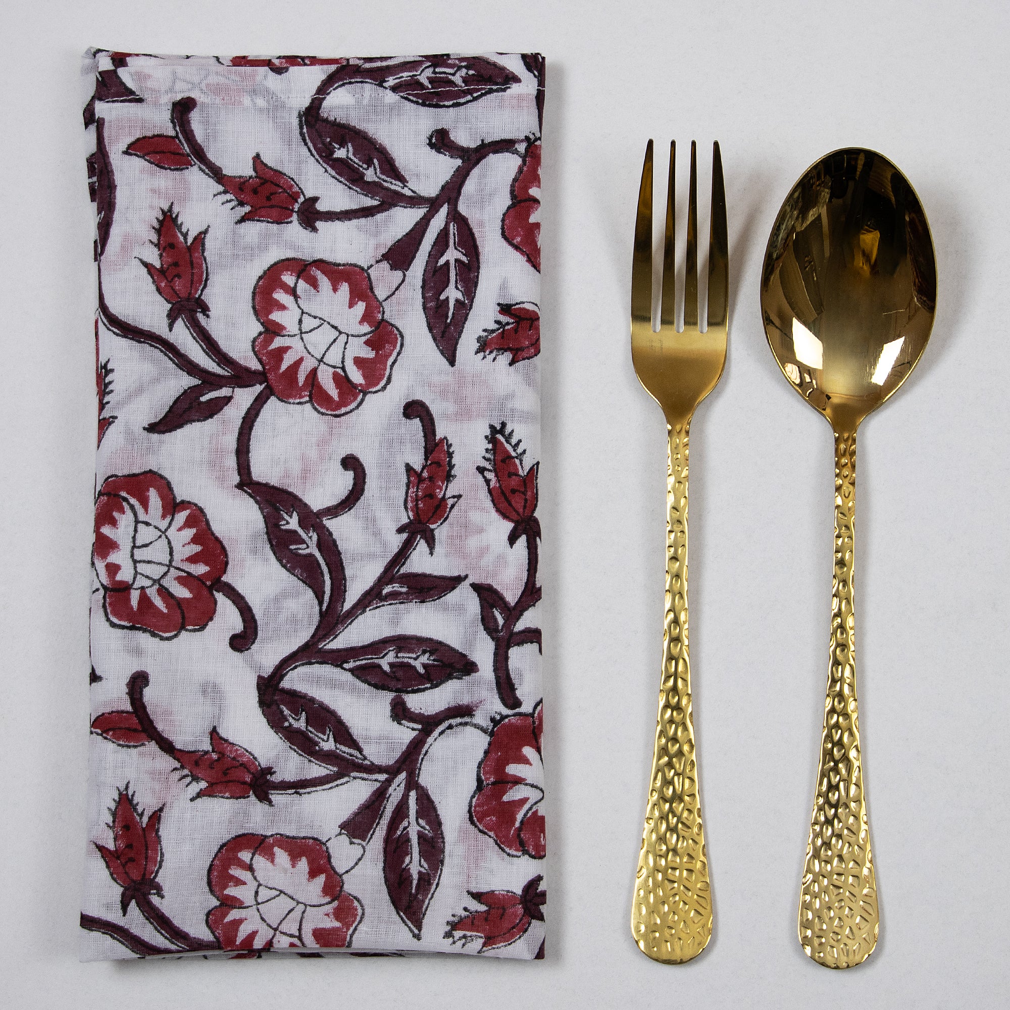 Reusable Cotton Hand Block Printed Napkin - Image 3