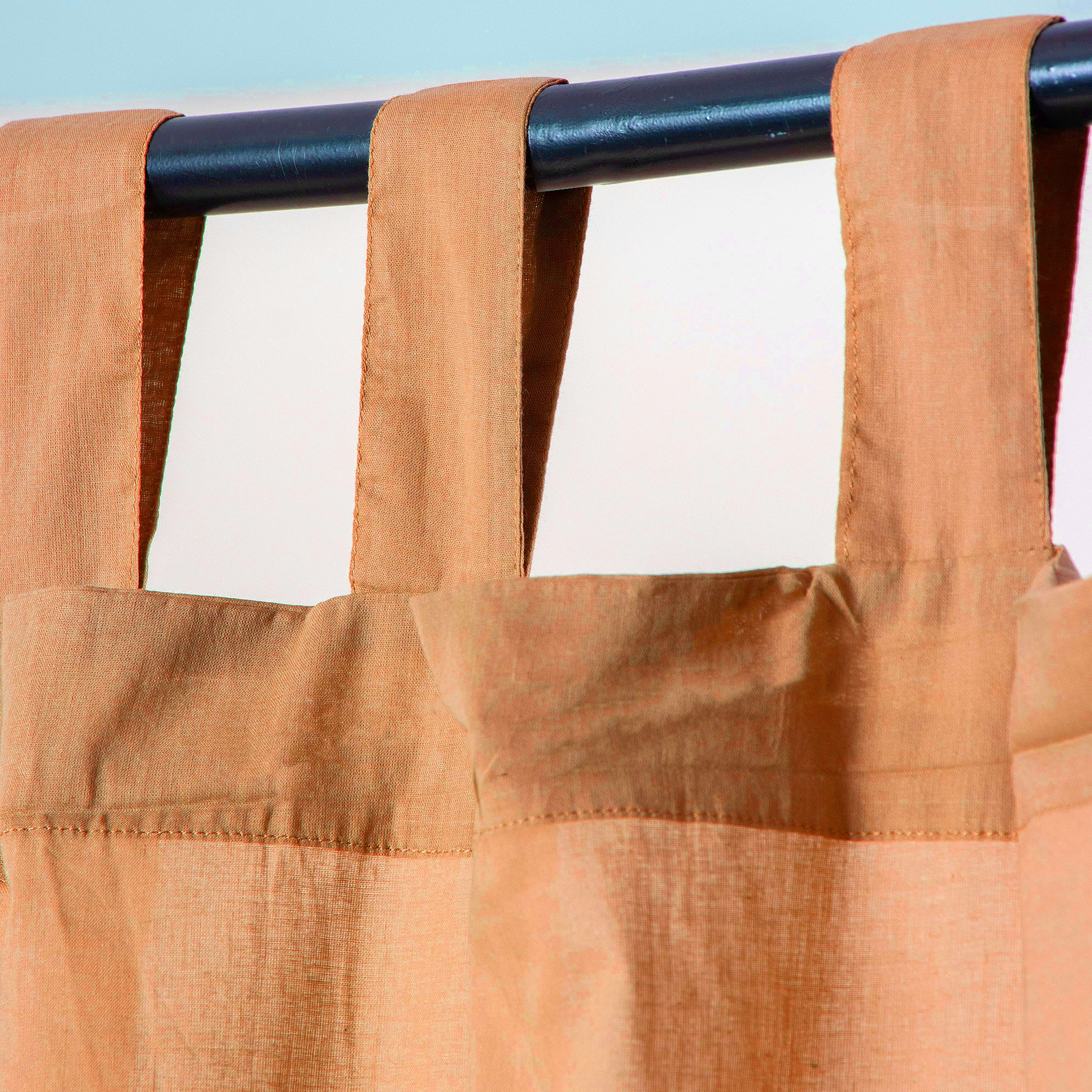 Set of 2 Pure Cotton Hand Dyed Door Curtain - Image 4
