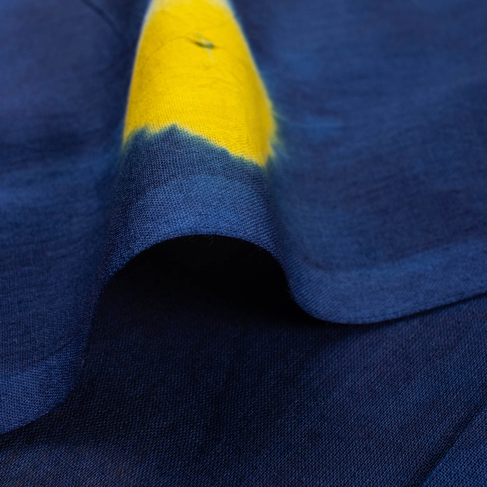Shibori Tie Dye Handdyed Fabric - Image 4
