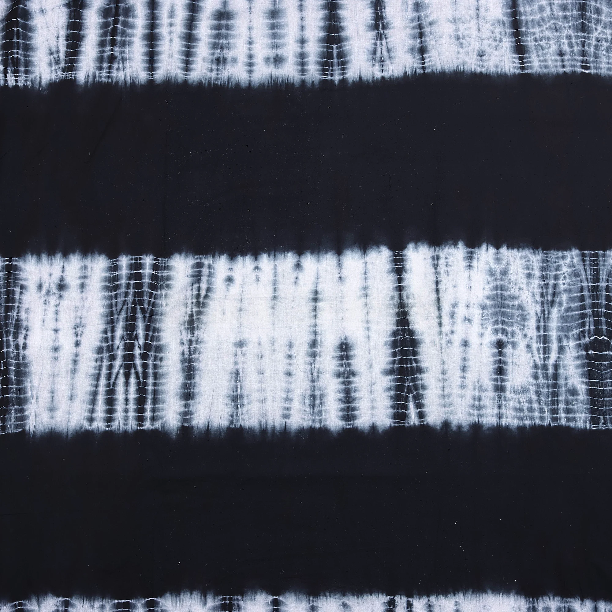 Shibori Tie Dye Pure Cotton Running Fabric - Image 2
