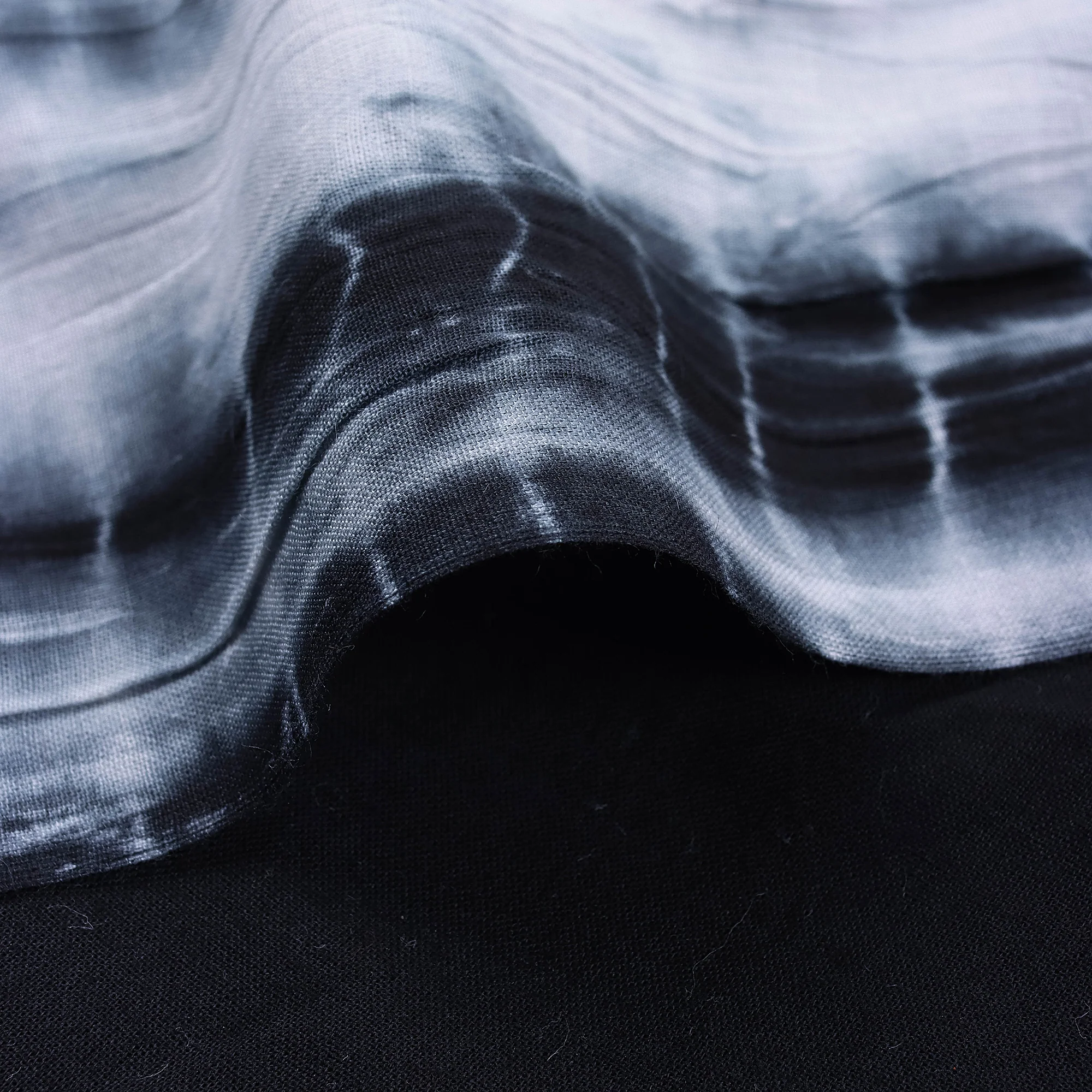 Shibori Tie Dye Pure Cotton Running Fabric - Image 5