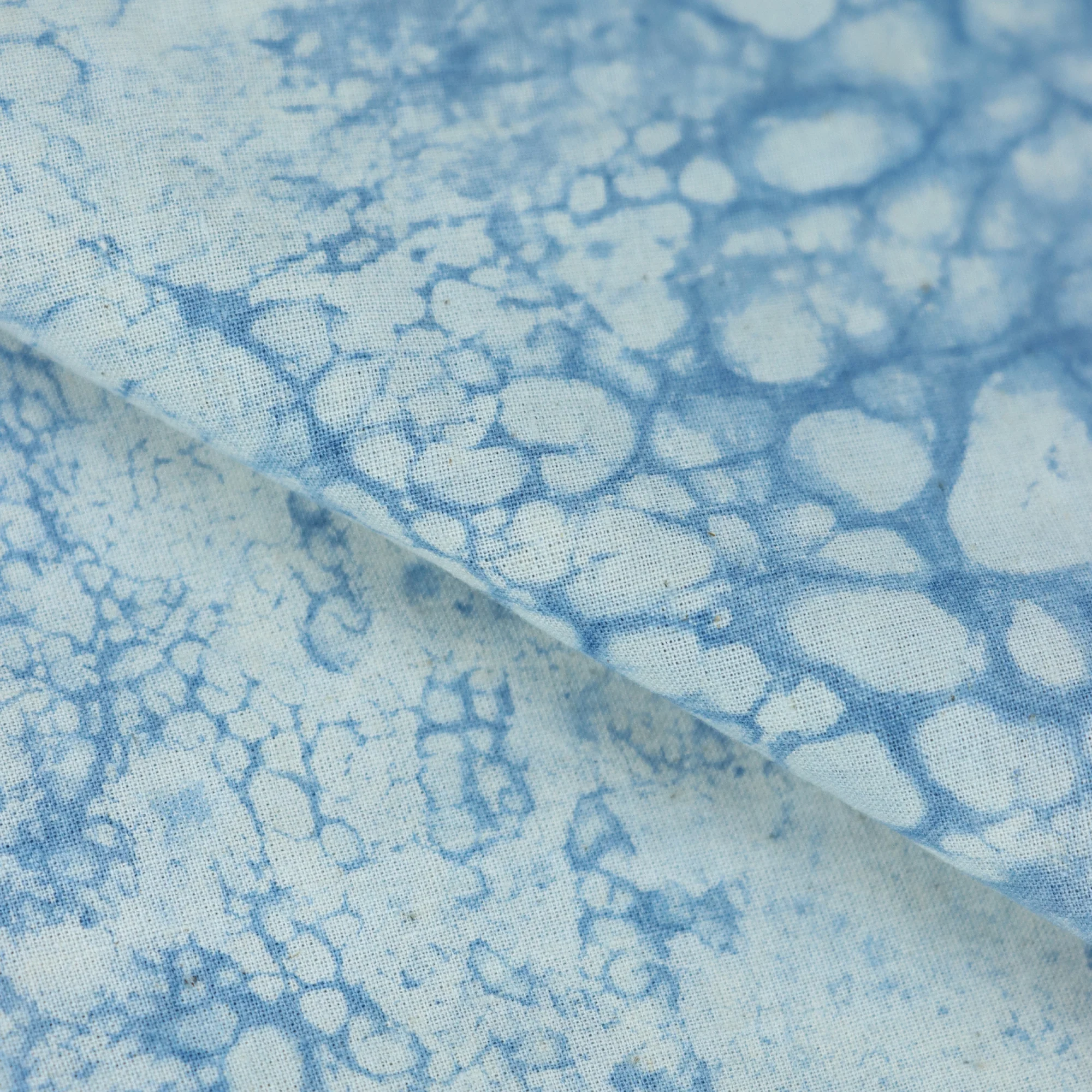 Cotton Dabu Hand Block Printed Fabric - Image 3