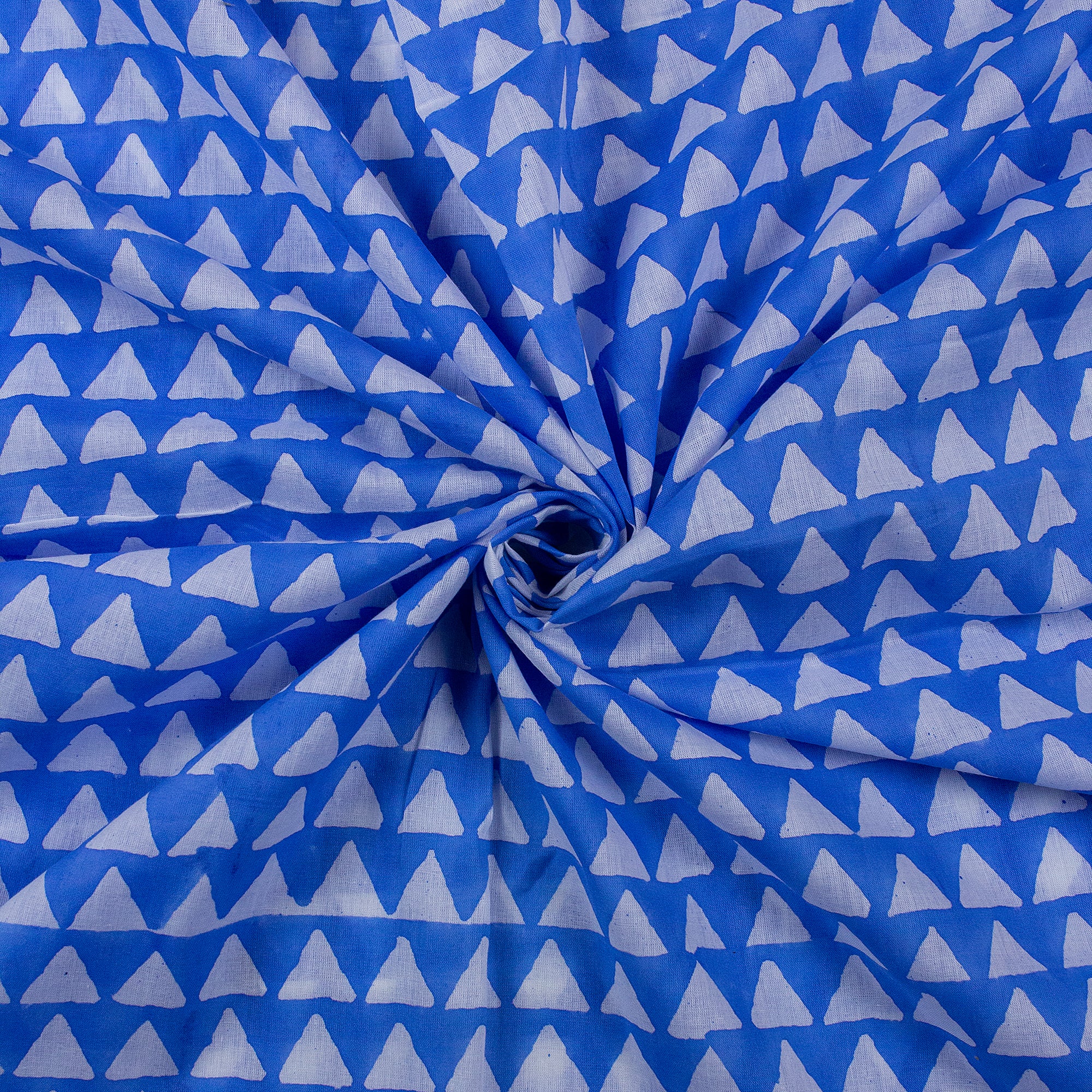 Hand Block Print Organic Cotton Fabric - Image 6