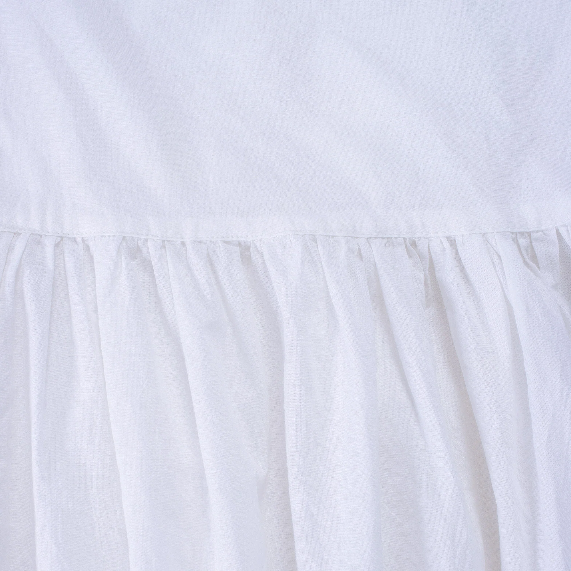 Luxury White Indian Handmade Pure Cotton Chef Apron for Ladies - Image 5