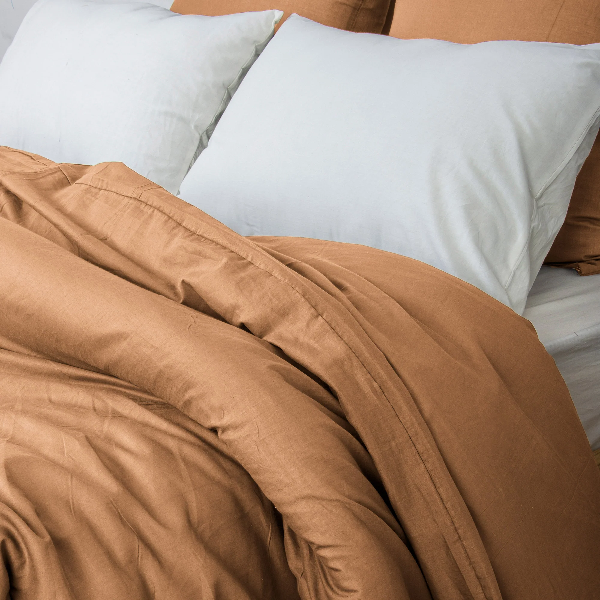 Pure Cotton Solid Duvet Cover - Image 5