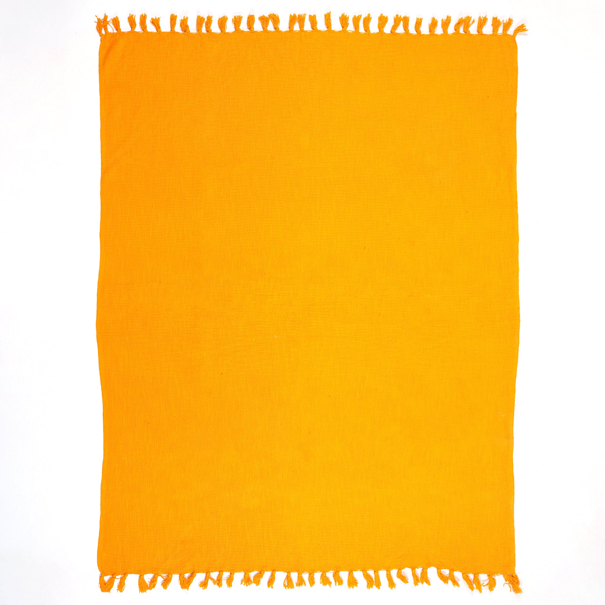 Solid Cotton Indian Premium Throw for Sofa - Image 3
