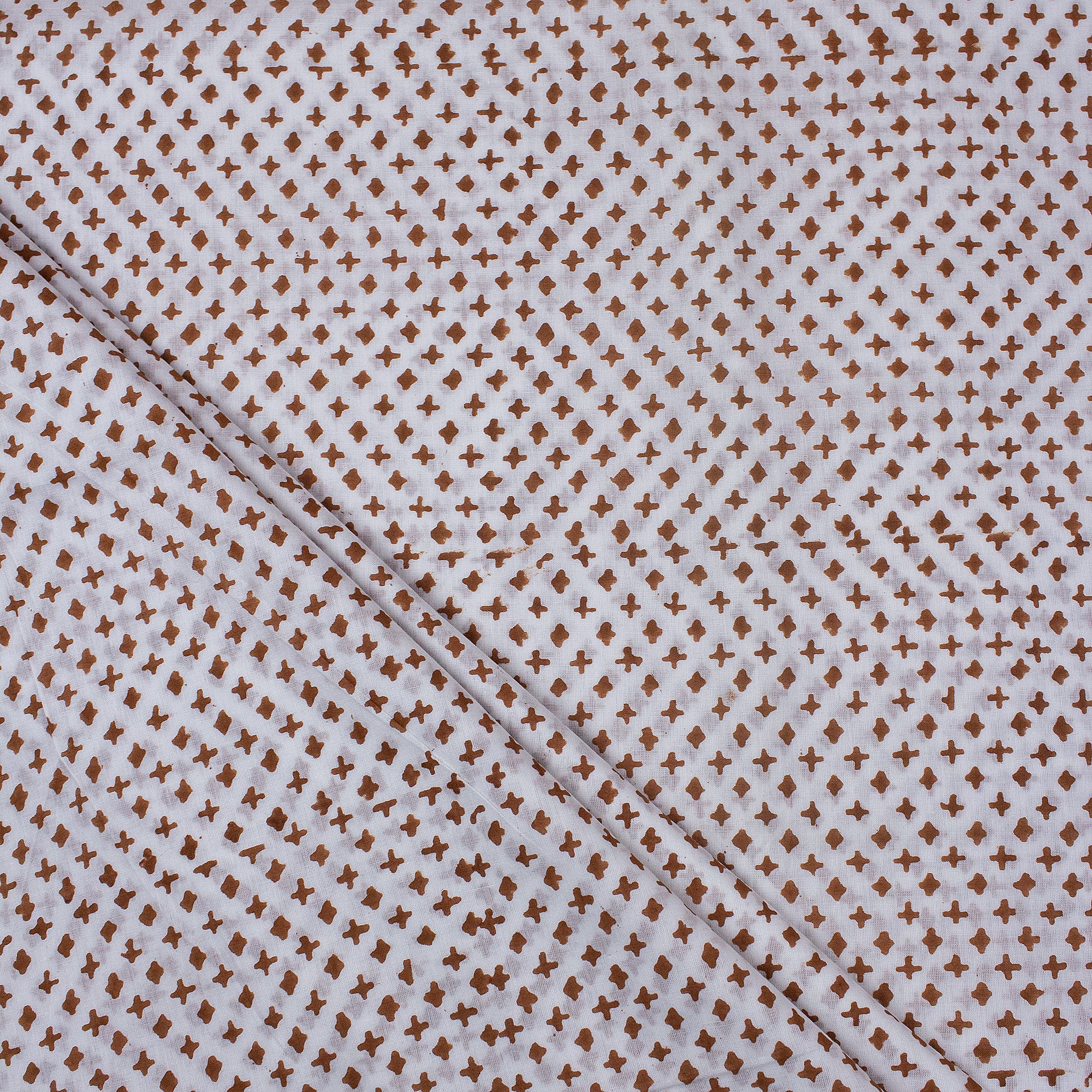Stylish Indian Hand Blocked Printed Pure Cotton Garment Fabric Cloth