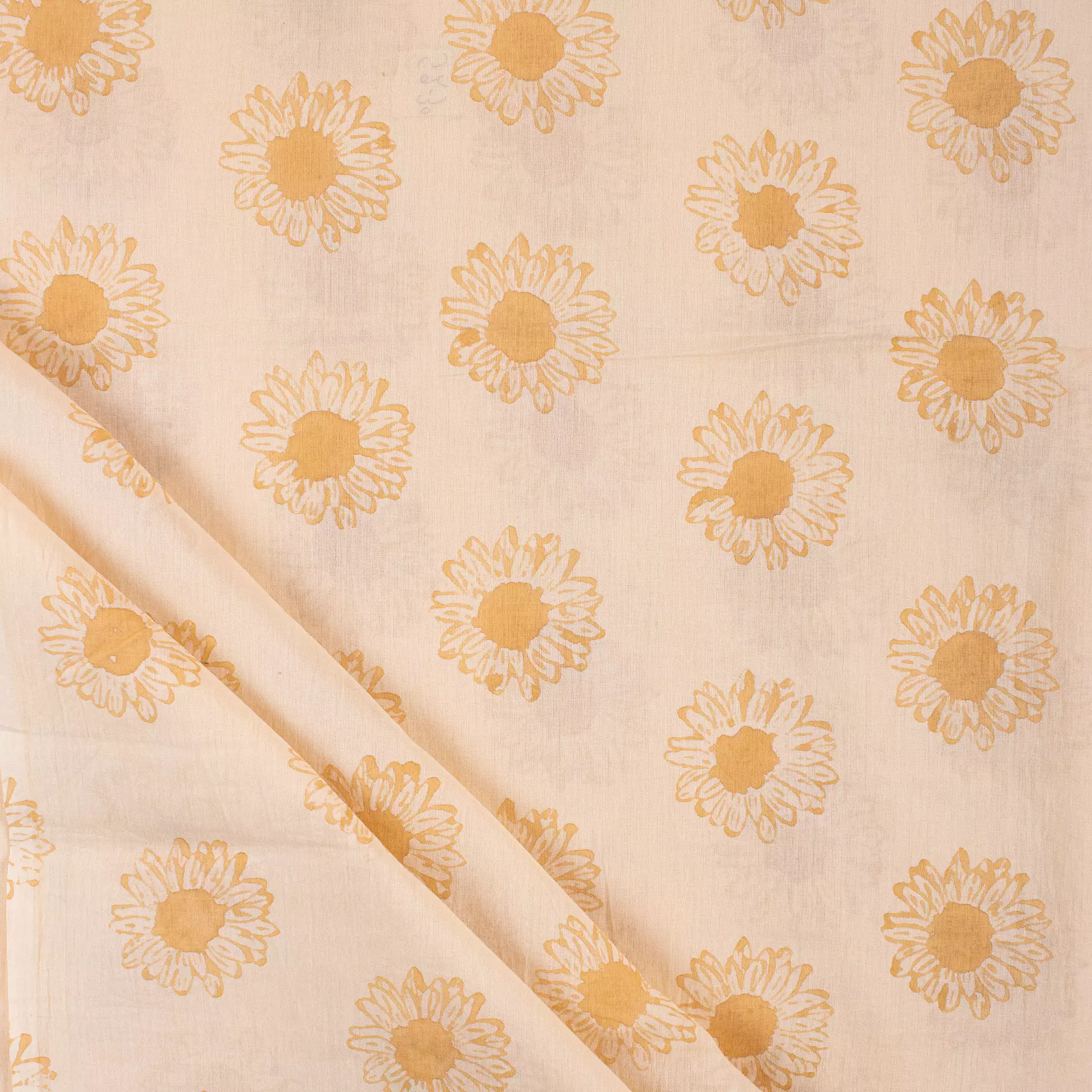 Cotton Hand Block Printed Fabric